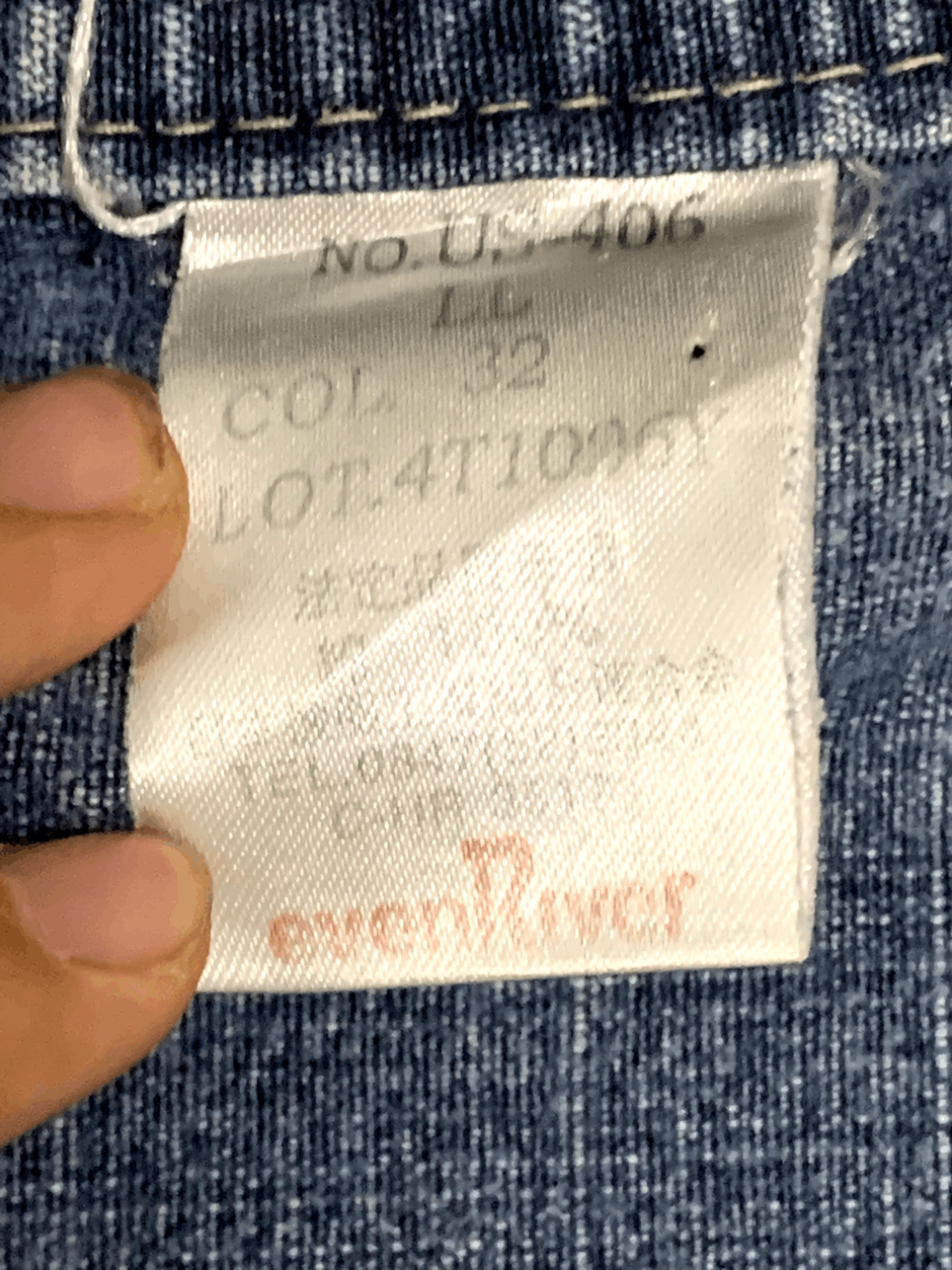 Japanese Brand Vintage Japanese Even River Work Wear Light Denim Jacket Size US M / EU 48-50 / 2 - 3 Thumbnail