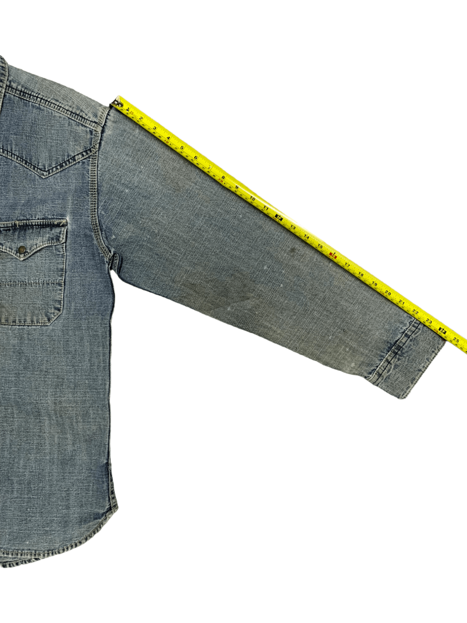 Japanese Brand Vintage Japanese Even River Work Wear Light Denim Jacket Size US M / EU 48-50 / 2 - 15 Thumbnail