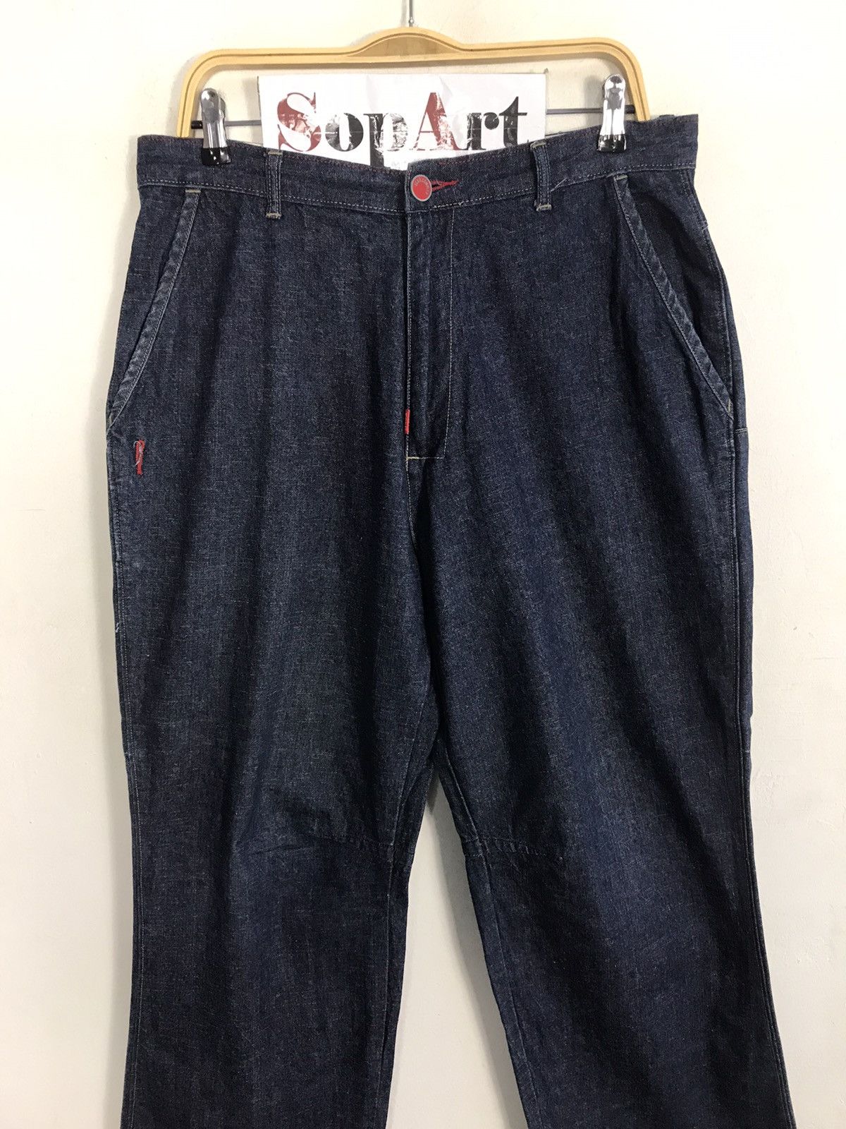 Ecko Unltd. × Vintage Vintage Ecko Complex Denim Foundry Design Size US 34 / EU 50 - 3 Thumbnail
