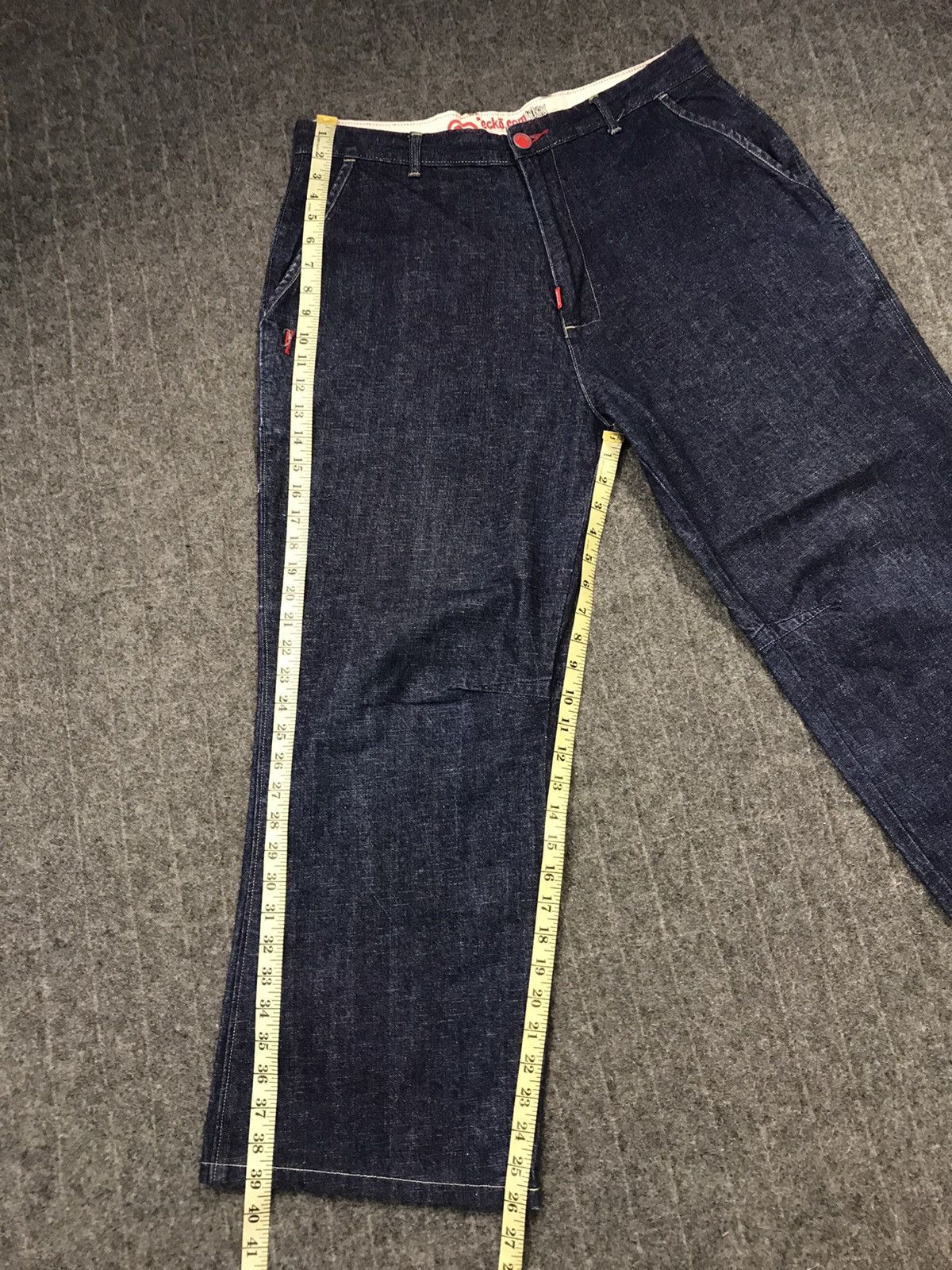 Ecko Unltd. × Vintage Vintage Ecko Complex Denim Foundry Design Size US 34 / EU 50 - 20 Thumbnail