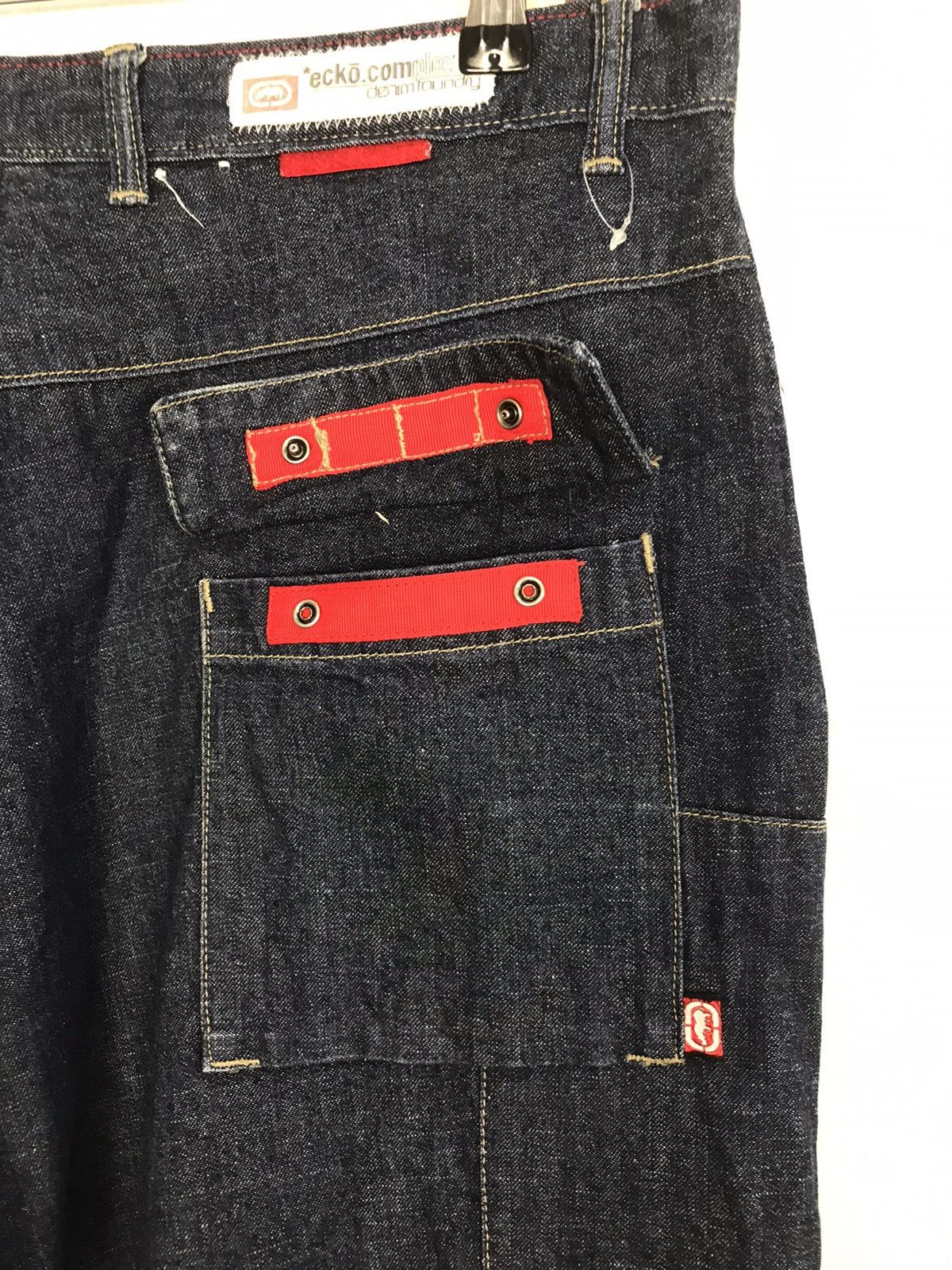 Ecko Unltd. × Vintage Vintage Ecko Complex Denim Foundry Design Size US 34 / EU 50 - 12 Thumbnail