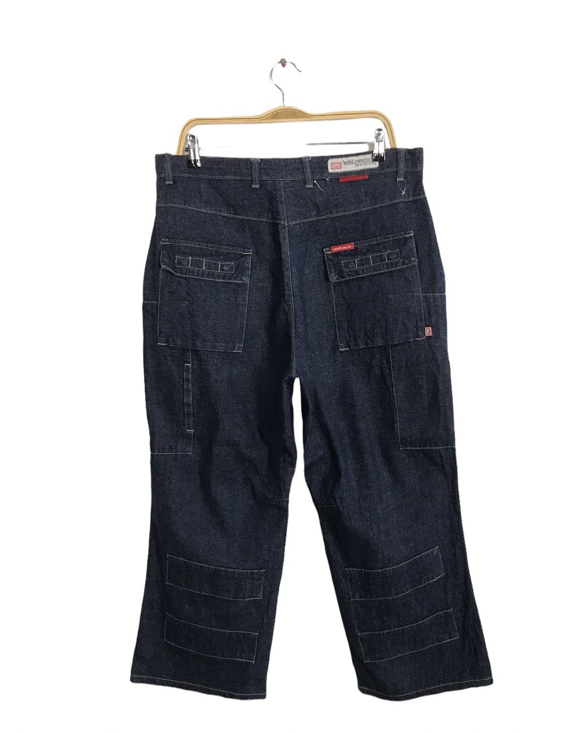 Ecko Unltd. × Vintage Vintage Ecko Complex Denim Foundry Design Size US 34 / EU 50 - 2 Thumbnail