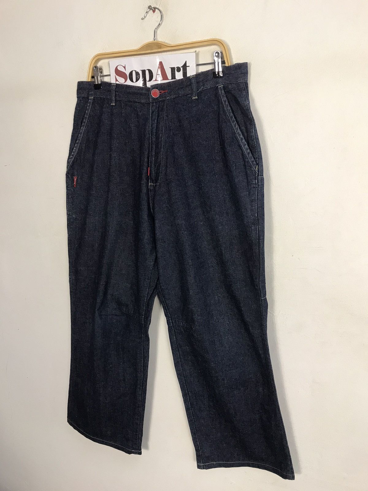 Ecko Unltd. × Vintage Vintage Ecko Complex Denim Foundry Design Size US 34 / EU 50 - 4 Thumbnail