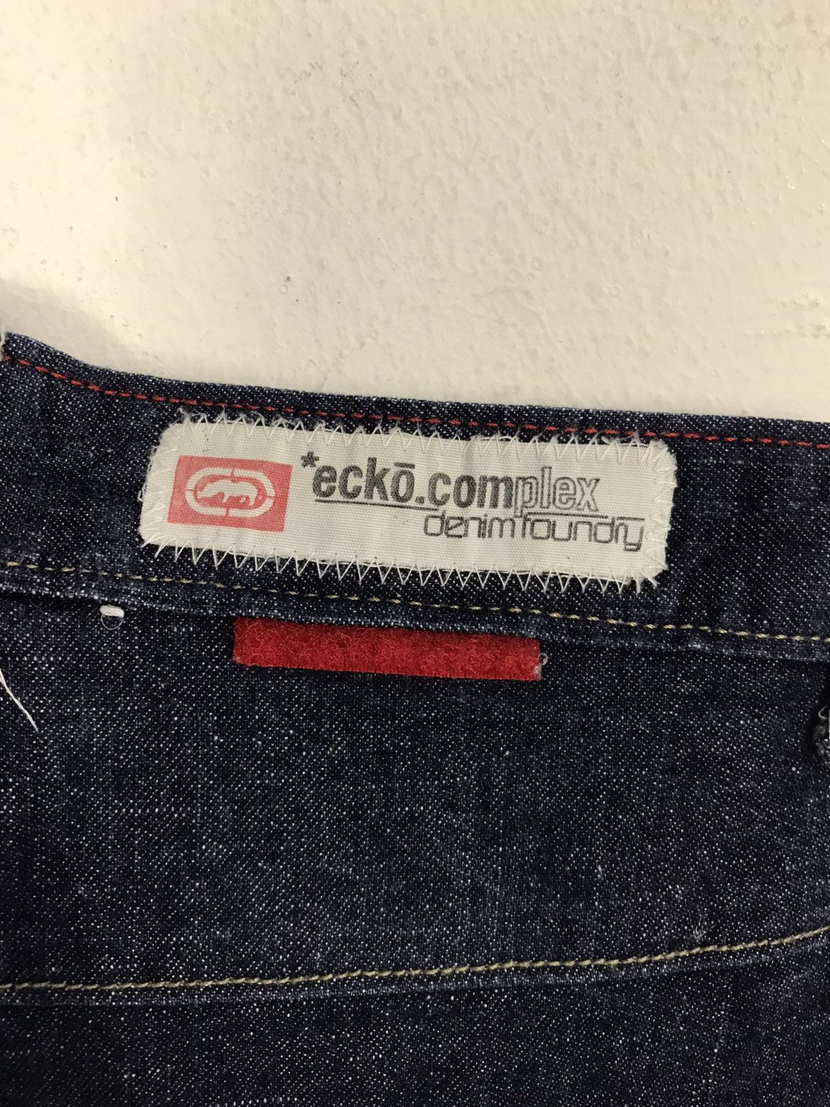 Ecko Unltd. × Vintage Vintage Ecko Complex Denim Foundry Design Size US 34 / EU 50 - 14 Thumbnail