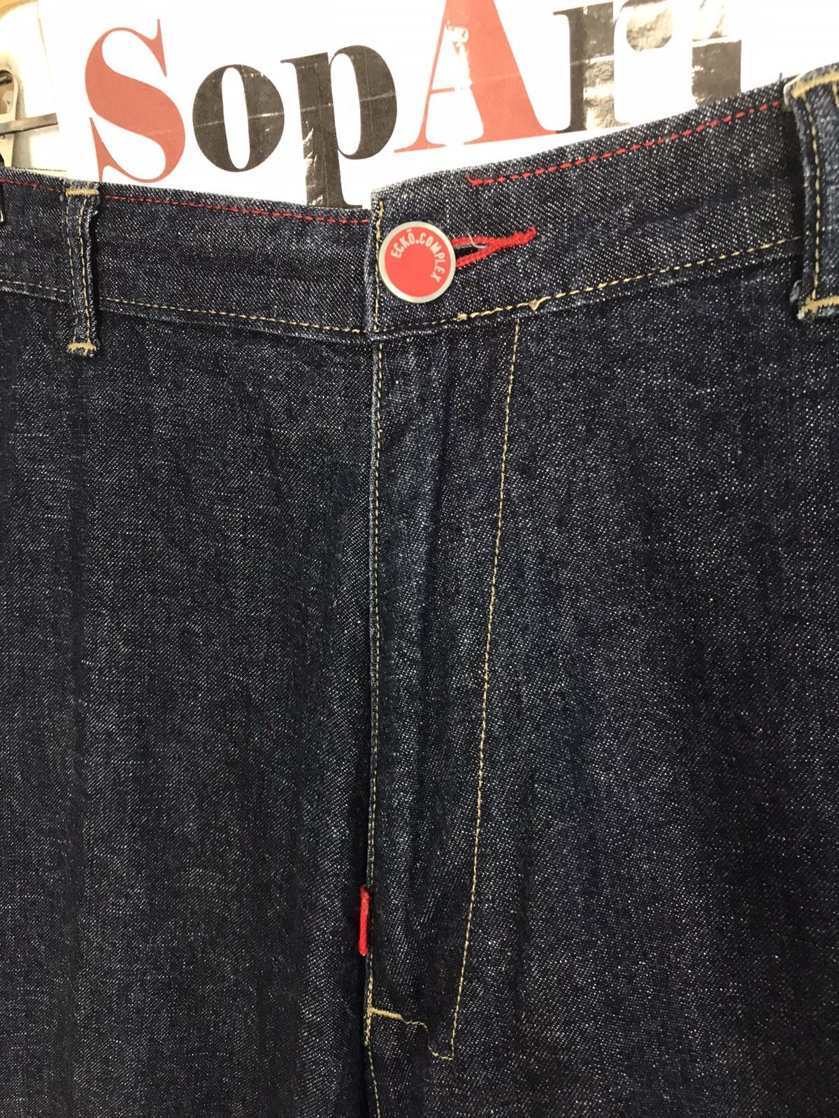 Ecko Unltd. × Vintage Vintage Ecko Complex Denim Foundry Design Size US 34 / EU 50 - 6 Thumbnail