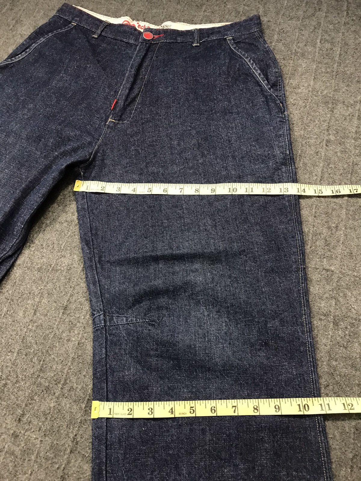 Ecko Unltd. × Vintage Vintage Ecko Complex Denim Foundry Design Size US 34 / EU 50 - 19 Thumbnail