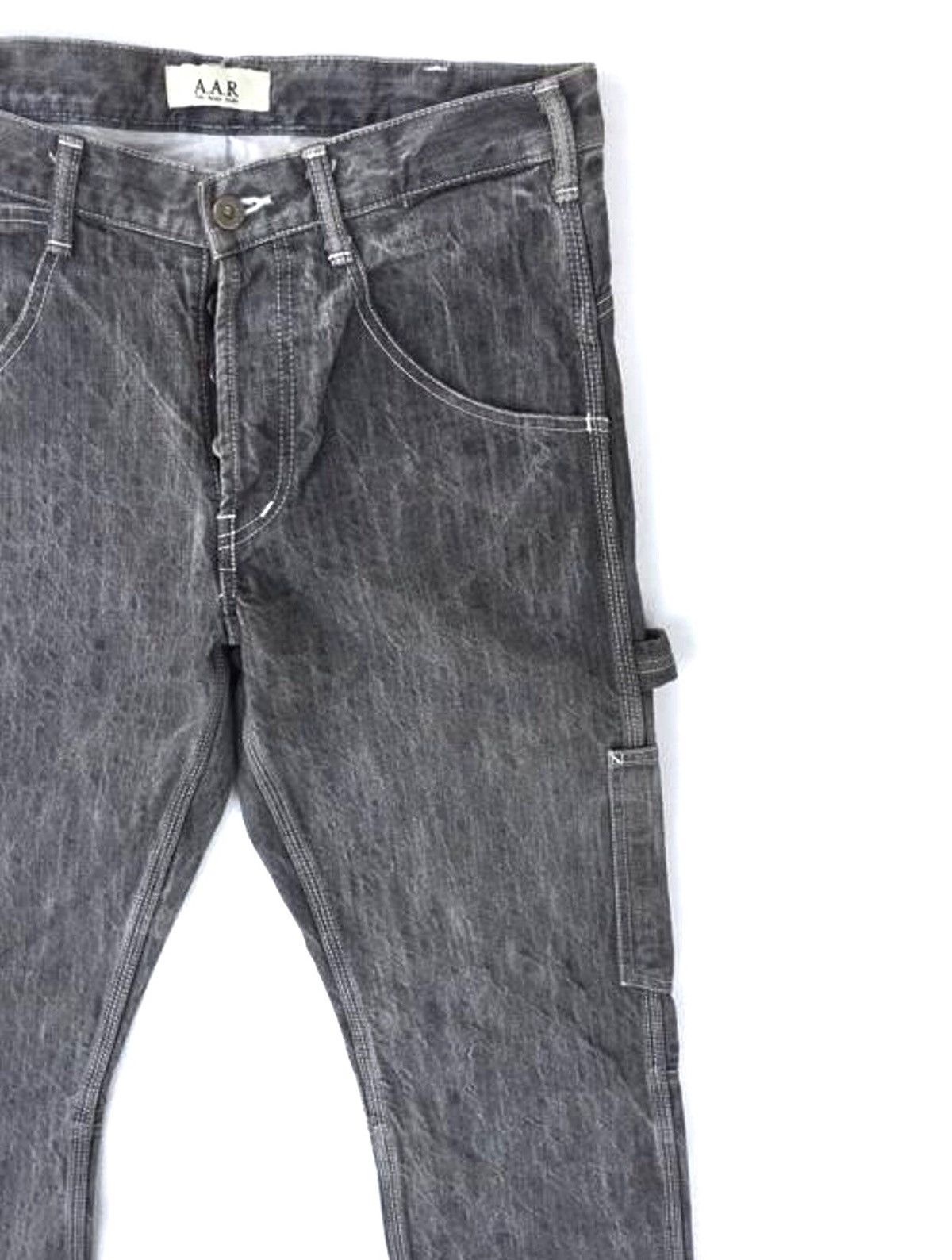Japanese Brand × Yohji Yamamoto A.A.R Yohji Yamamoto Denim Jeans Trousers Pants Size US 32 / EU 48 - 4 Thumbnail