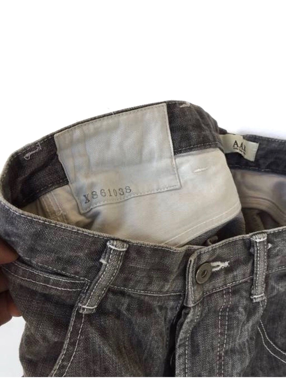 Japanese Brand × Yohji Yamamoto A.A.R Yohji Yamamoto Denim Jeans Trousers Pants Size US 32 / EU 48 - 9 Thumbnail