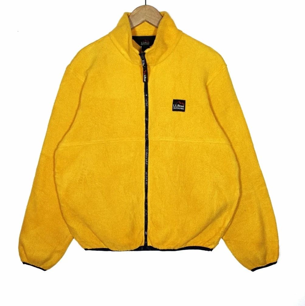 L.L. Bean × Vintage Vintage L.L. Bean Fleece Jacket Outwear jacket Size US M / EU 48-50 / 2 - 1 Thumbnail