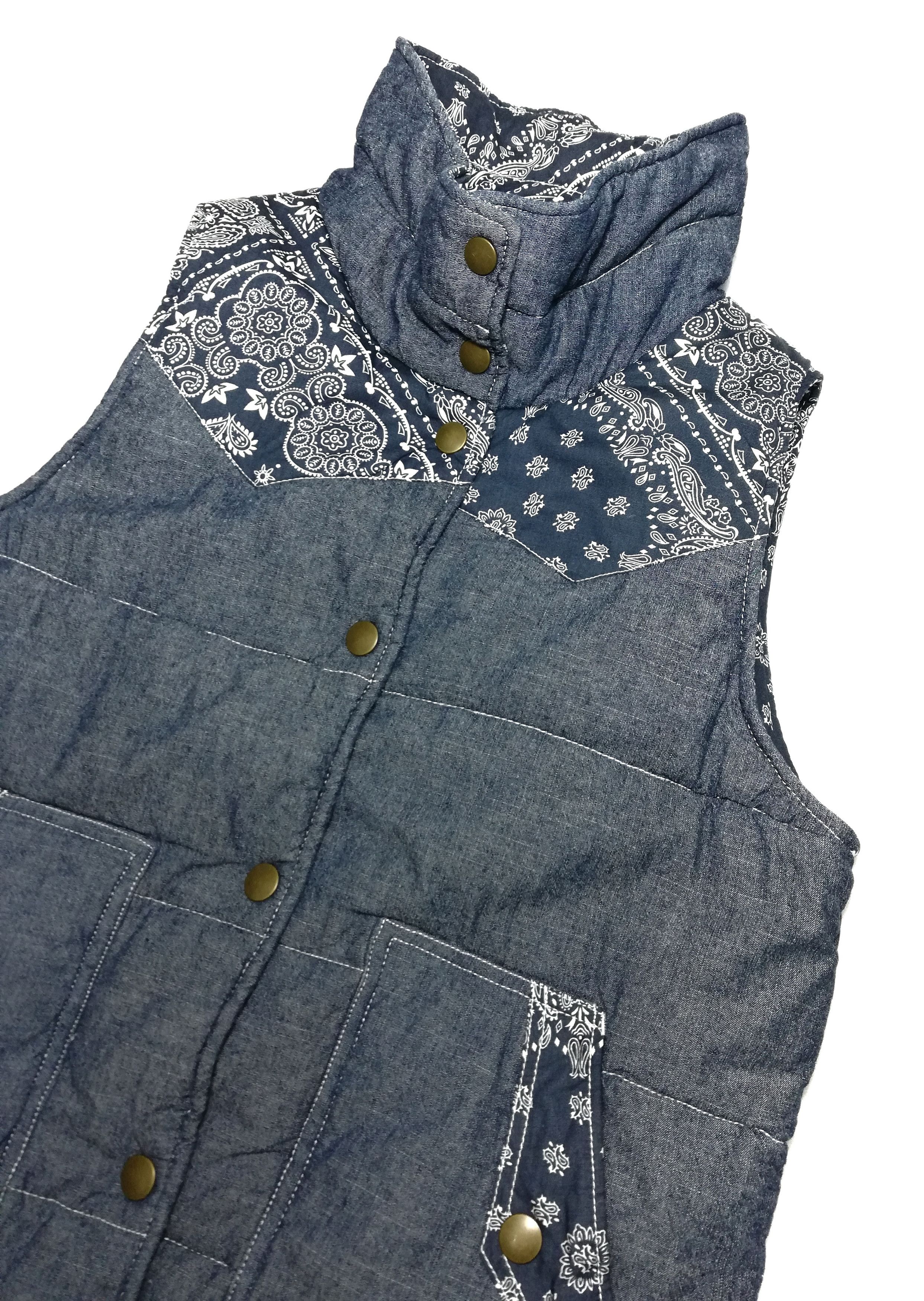 Japanese Brand 🔥Bandana Down Inspired Similar Visvim Handkerchief Vest🔥 Size US XS / EU 42 / 0 - 2 Thumbnail