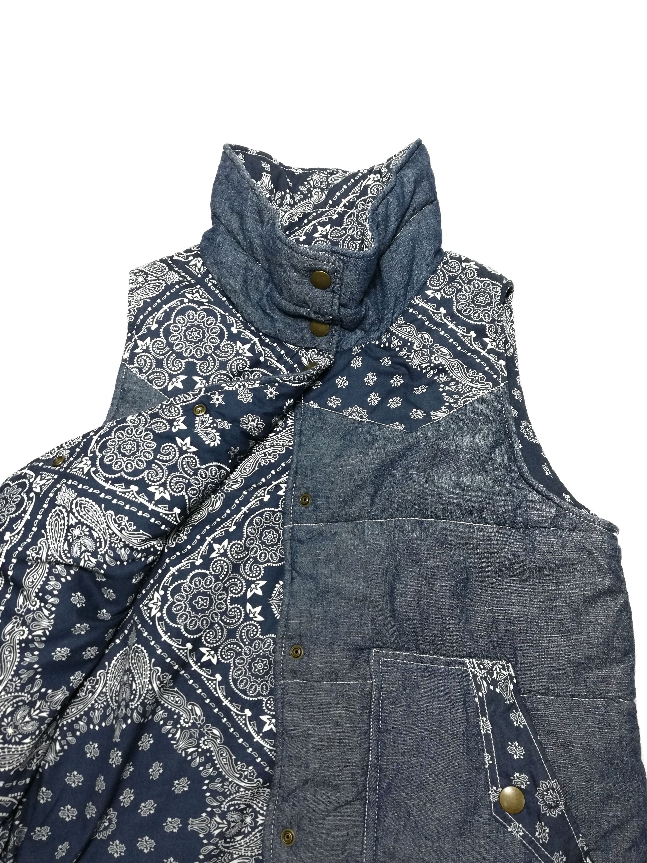 Japanese Brand 🔥Bandana Down Inspired Similar Visvim Handkerchief Vest🔥 Size US XS / EU 42 / 0 - 5 Thumbnail
