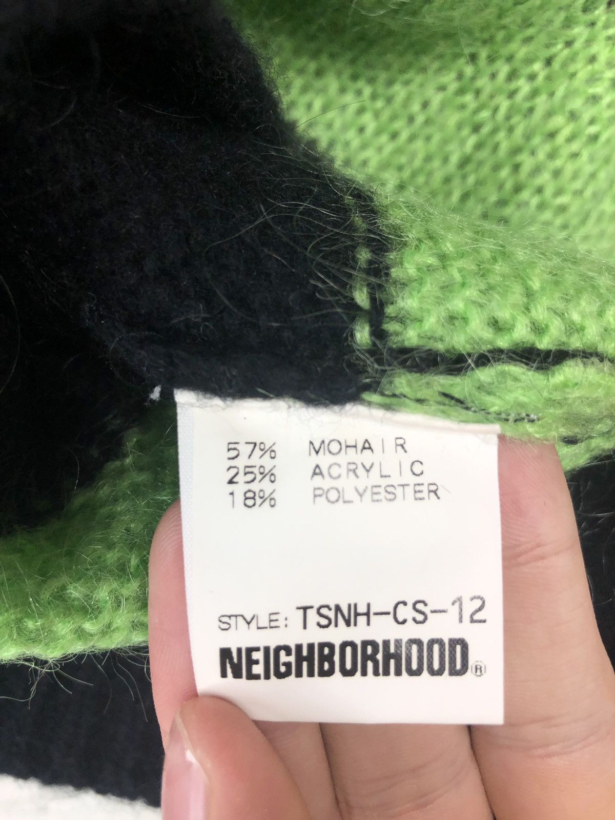 Neighborhood 2001 Neighborhood Striped Mohair Sweater Size US M / EU 48-50 / 2 - 6 Thumbnail