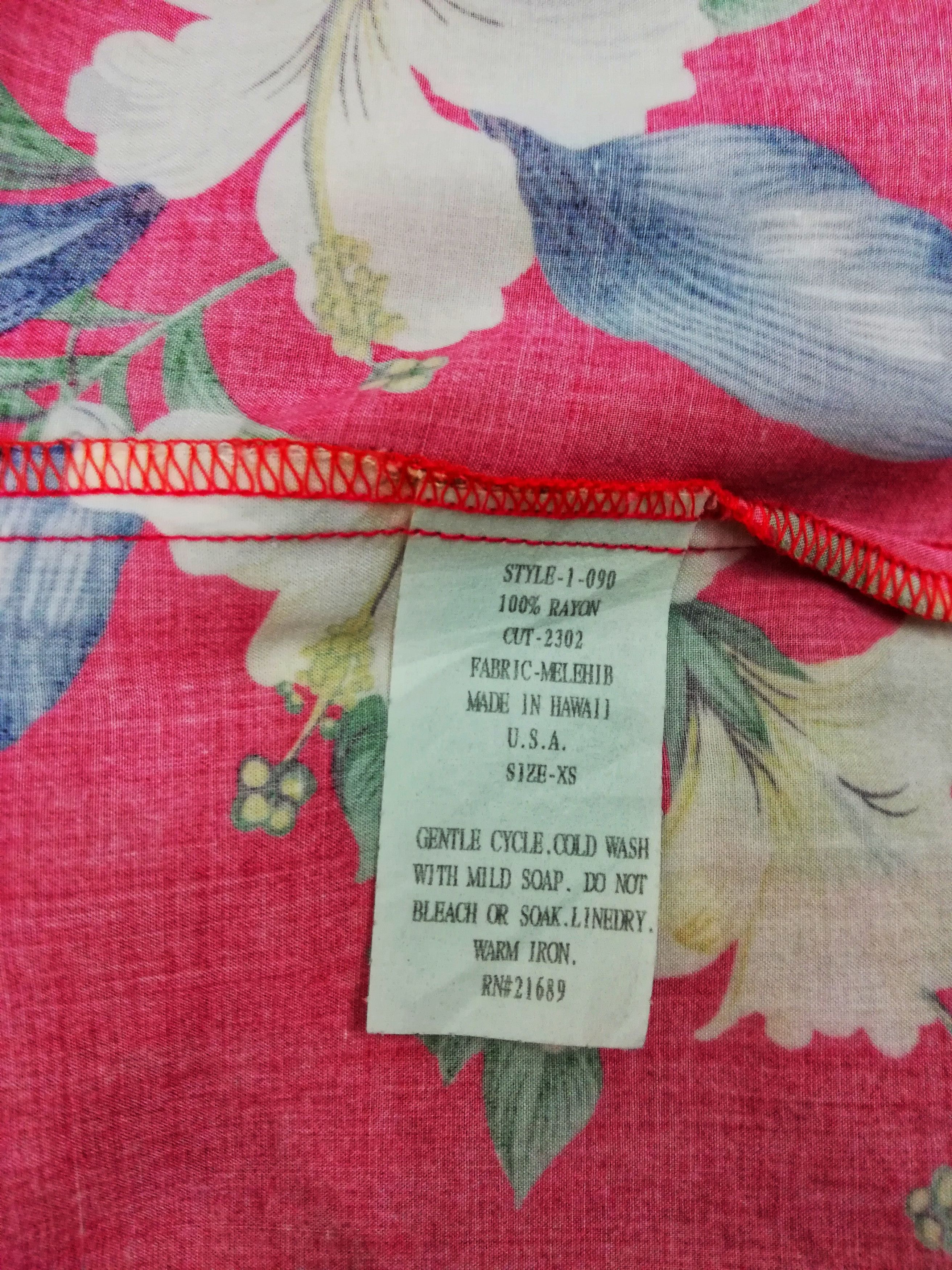 Vintage 🔥Rare Vintage Iolani Hawaii Spun Rayon Design Style Prada Size US XS / EU 42 / 0 - 8 Thumbnail