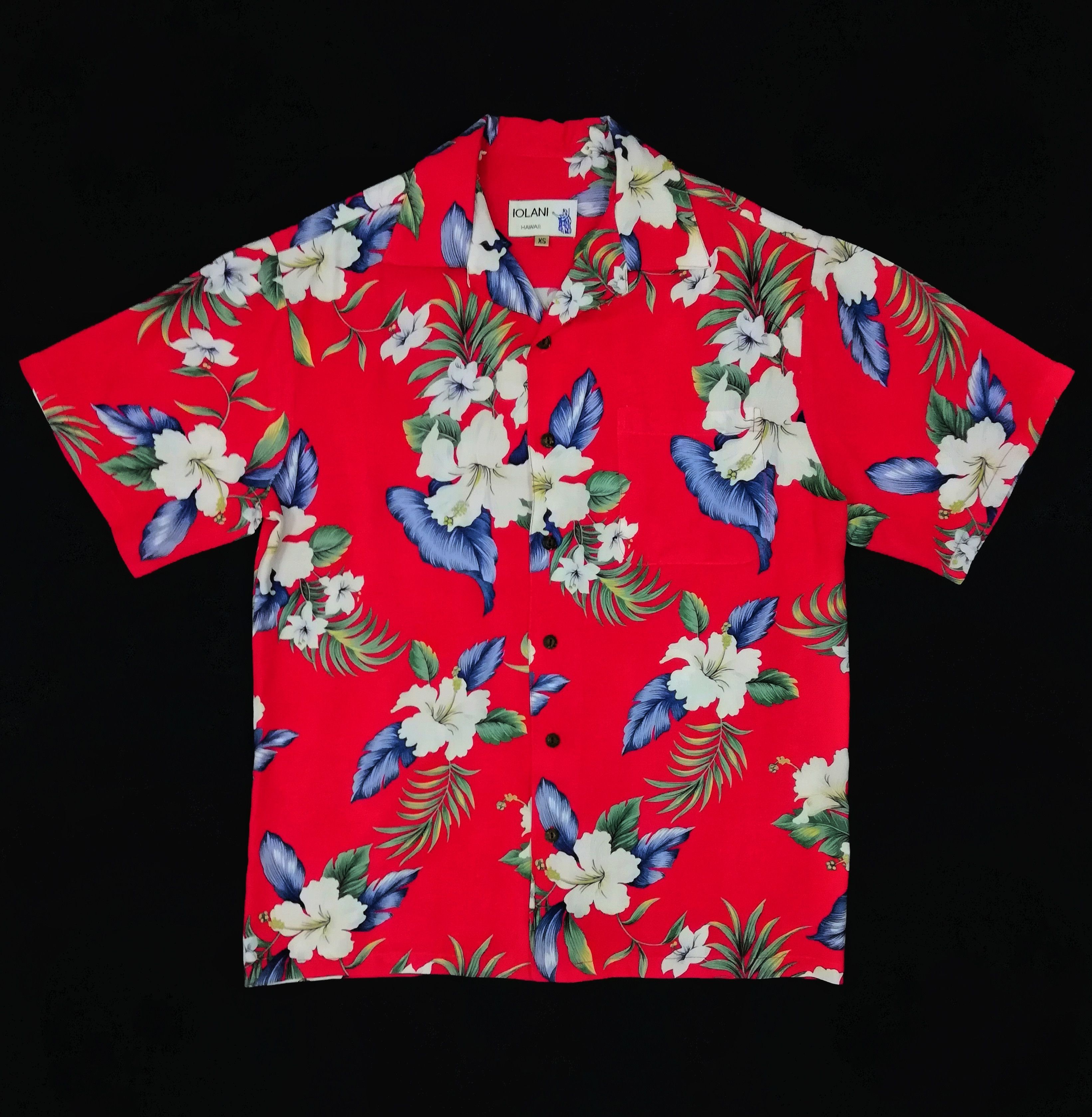 Vintage 🔥Rare Vintage Iolani Hawaii Spun Rayon Design Style Prada Size US XS / EU 42 / 0 - 1 Thumbnail