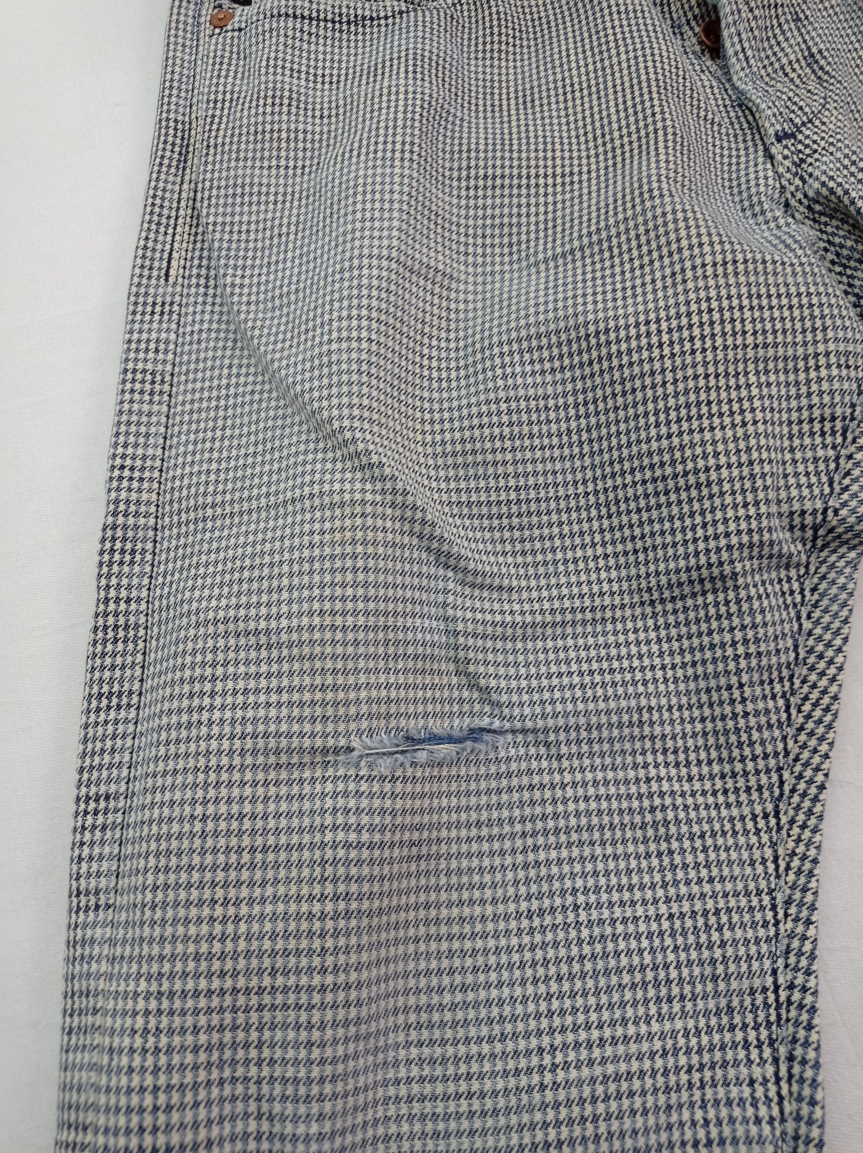 Paul Smith Red Ear 🔥Paul Smith Red Ear Nail Head Disstrested Denim Size US 29 - 9 Thumbnail