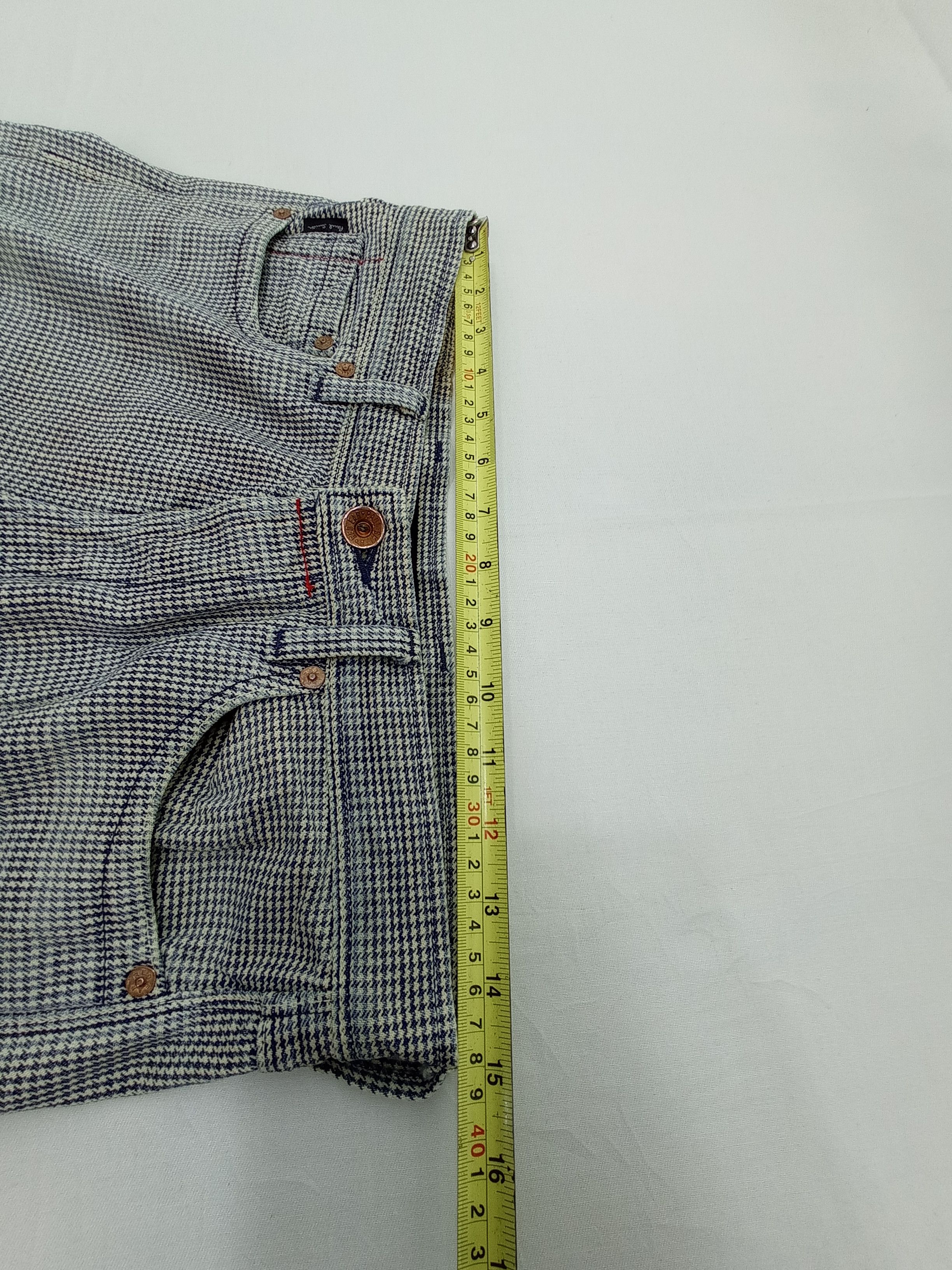 Paul Smith Red Ear 🔥Paul Smith Red Ear Nail Head Disstrested Denim Size US 29 - 23 Thumbnail