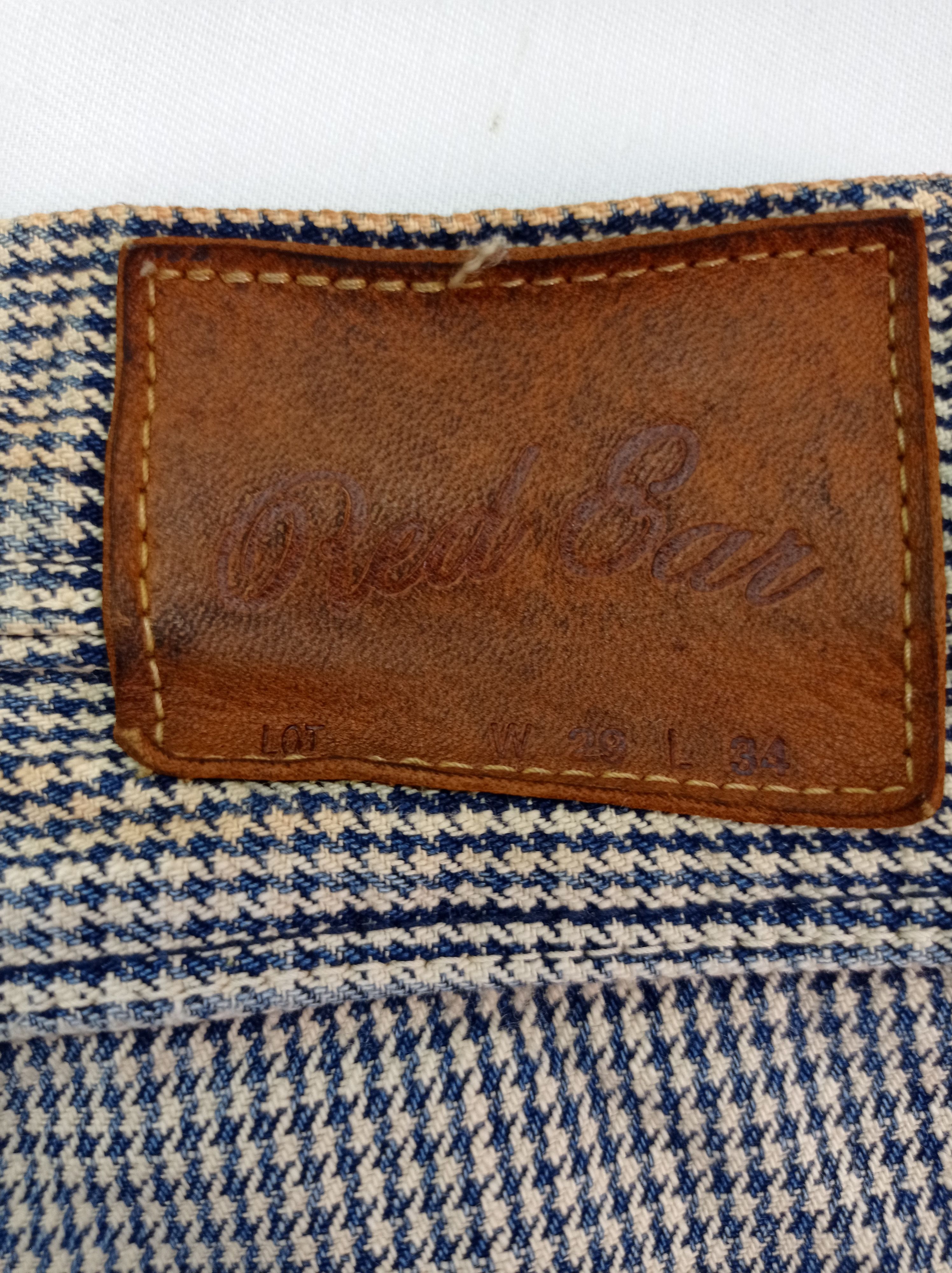 Paul Smith Red Ear 🔥Paul Smith Red Ear Nail Head Disstrested Denim Size US 29 - 8 Thumbnail