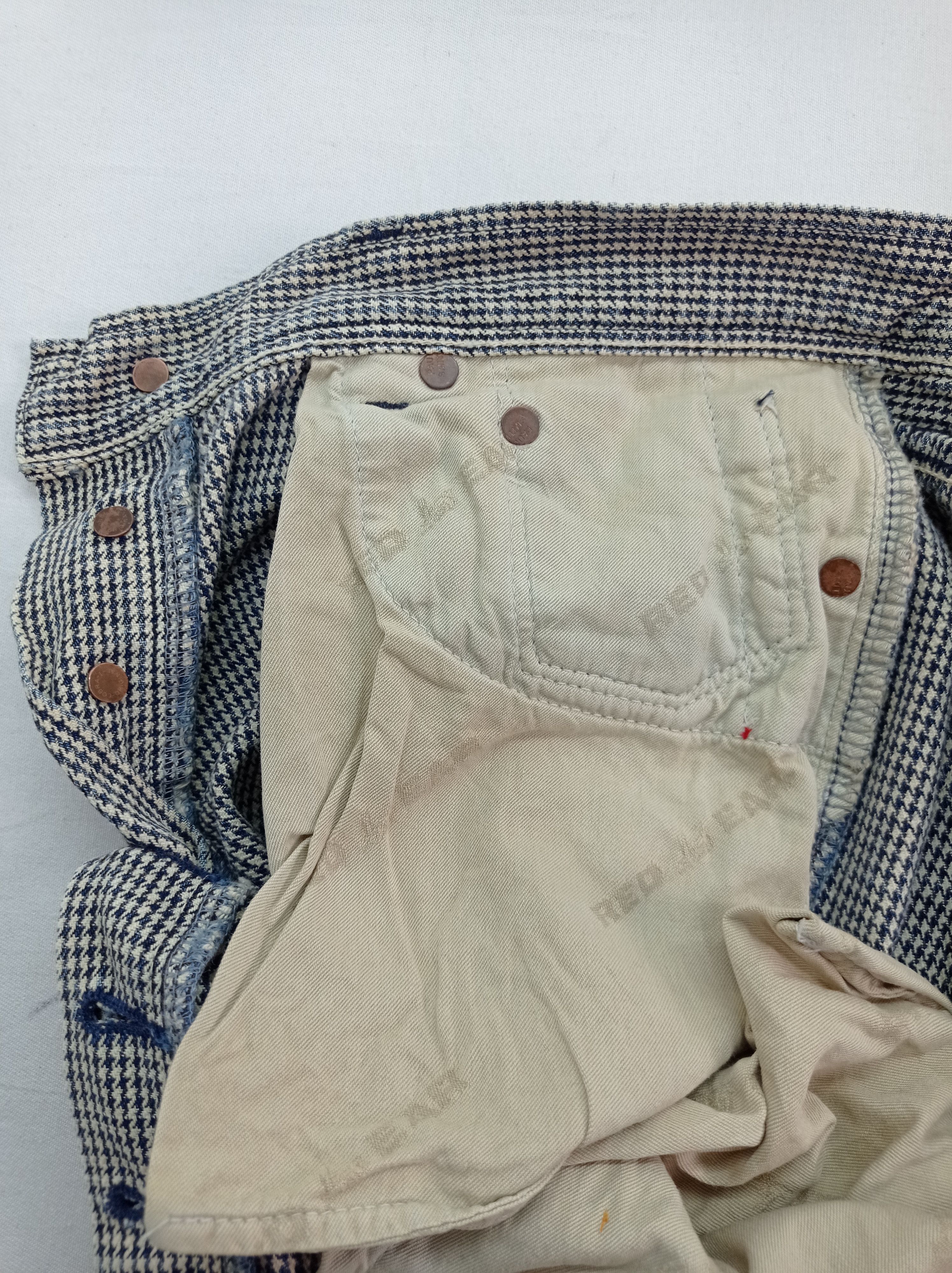 Paul Smith Red Ear 🔥Paul Smith Red Ear Nail Head Disstrested Denim Size US 29 - 3 Thumbnail