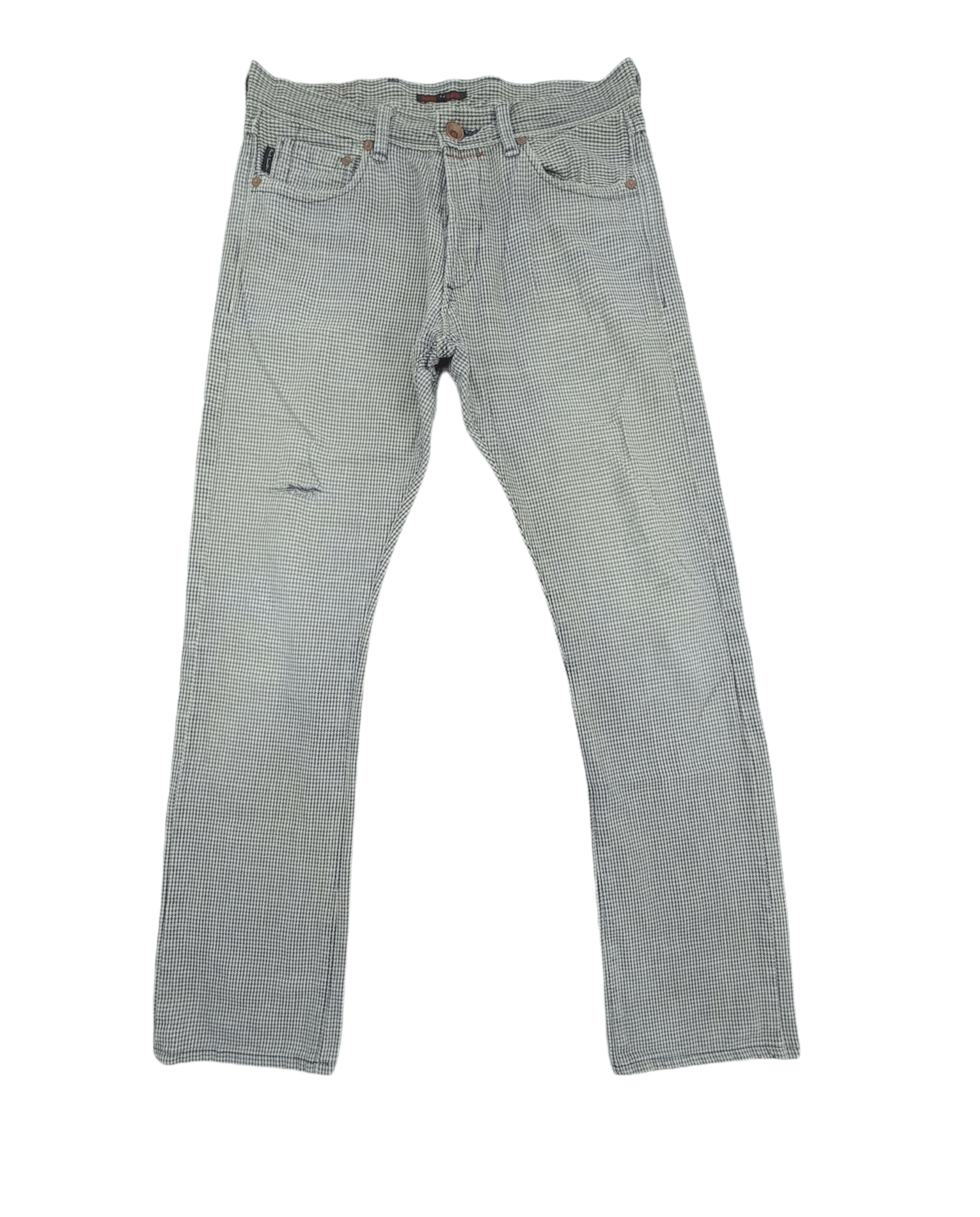 Paul Smith Red Ear 🔥Paul Smith Red Ear Nail Head Disstrested Denim Size US 29 - 1 Thumbnail