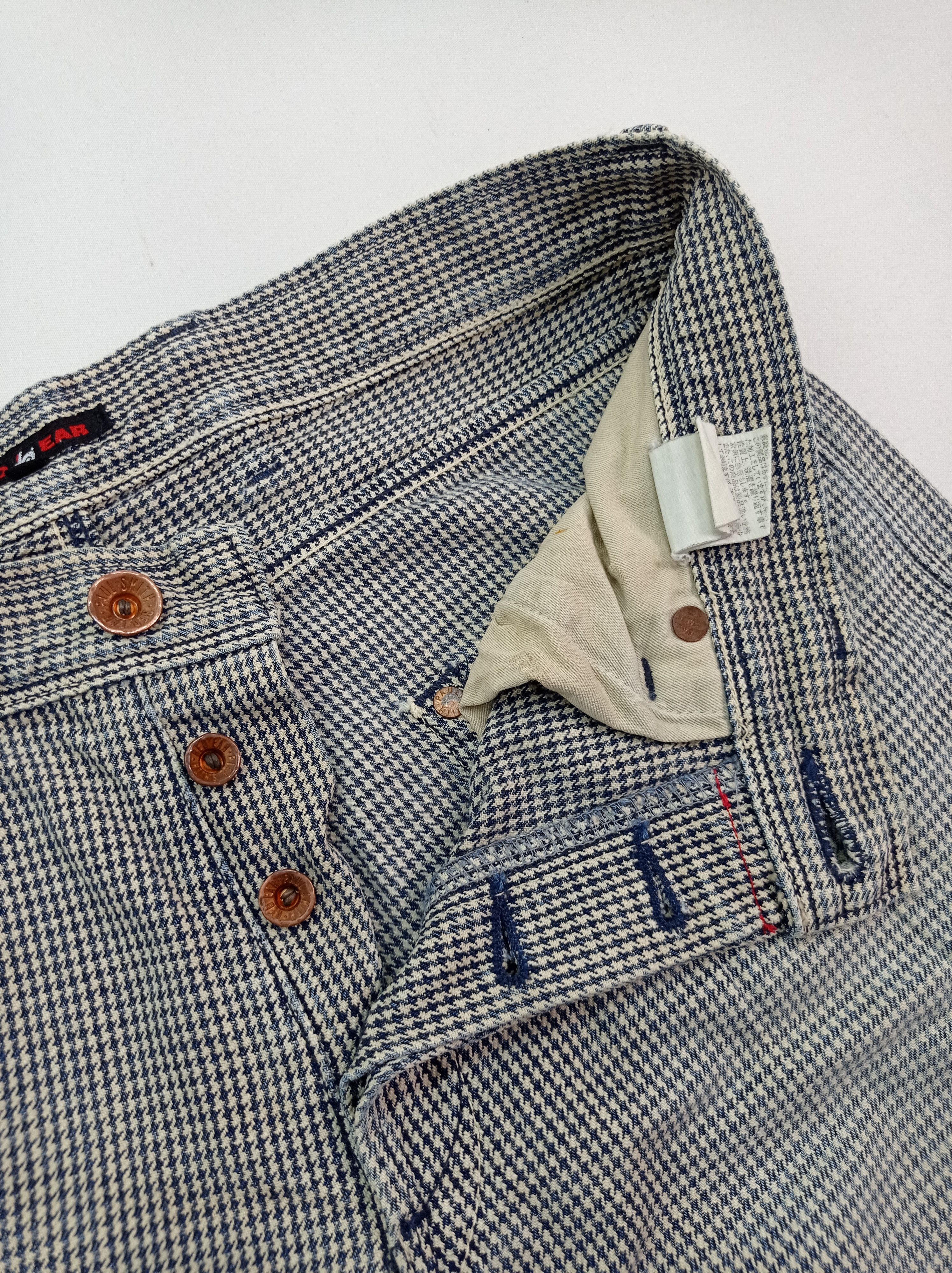 Paul Smith Red Ear 🔥Paul Smith Red Ear Nail Head Disstrested Denim Size US 29 - 5 Thumbnail