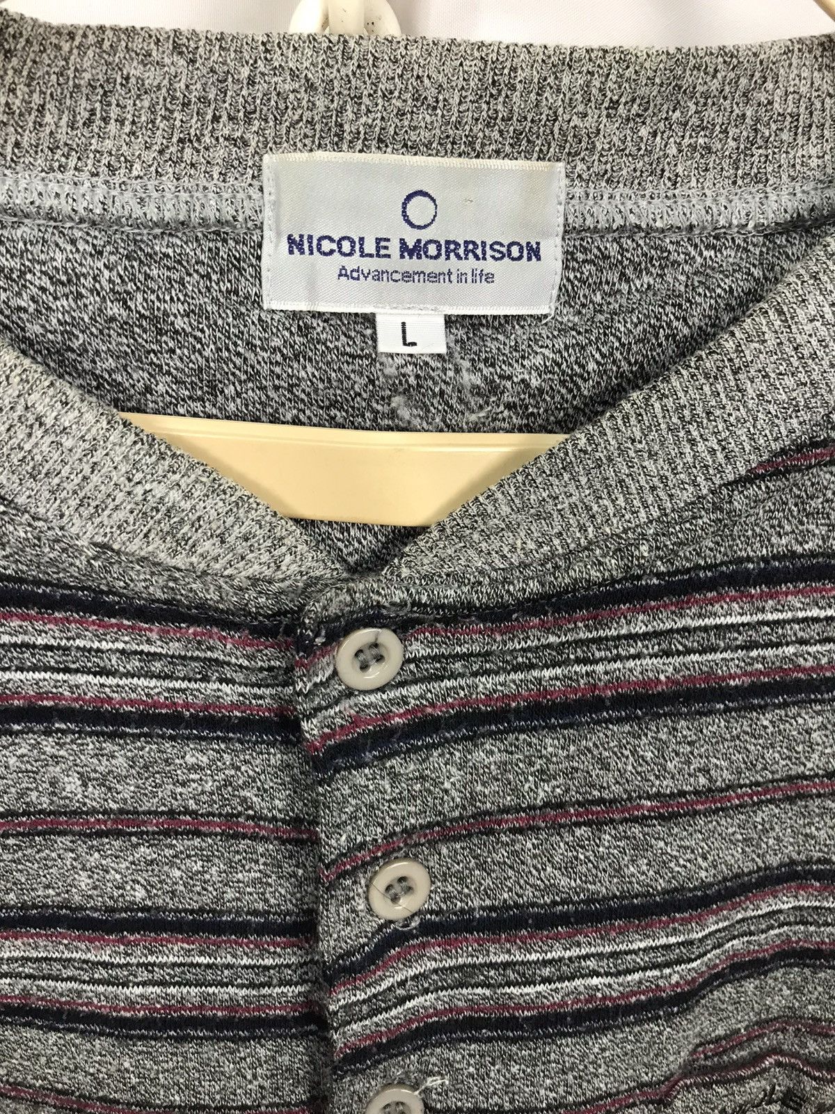 Japanese Brand Nicole Morrison half button sweatshirt Size US M / EU 48-50 / 2 - 3 Thumbnail