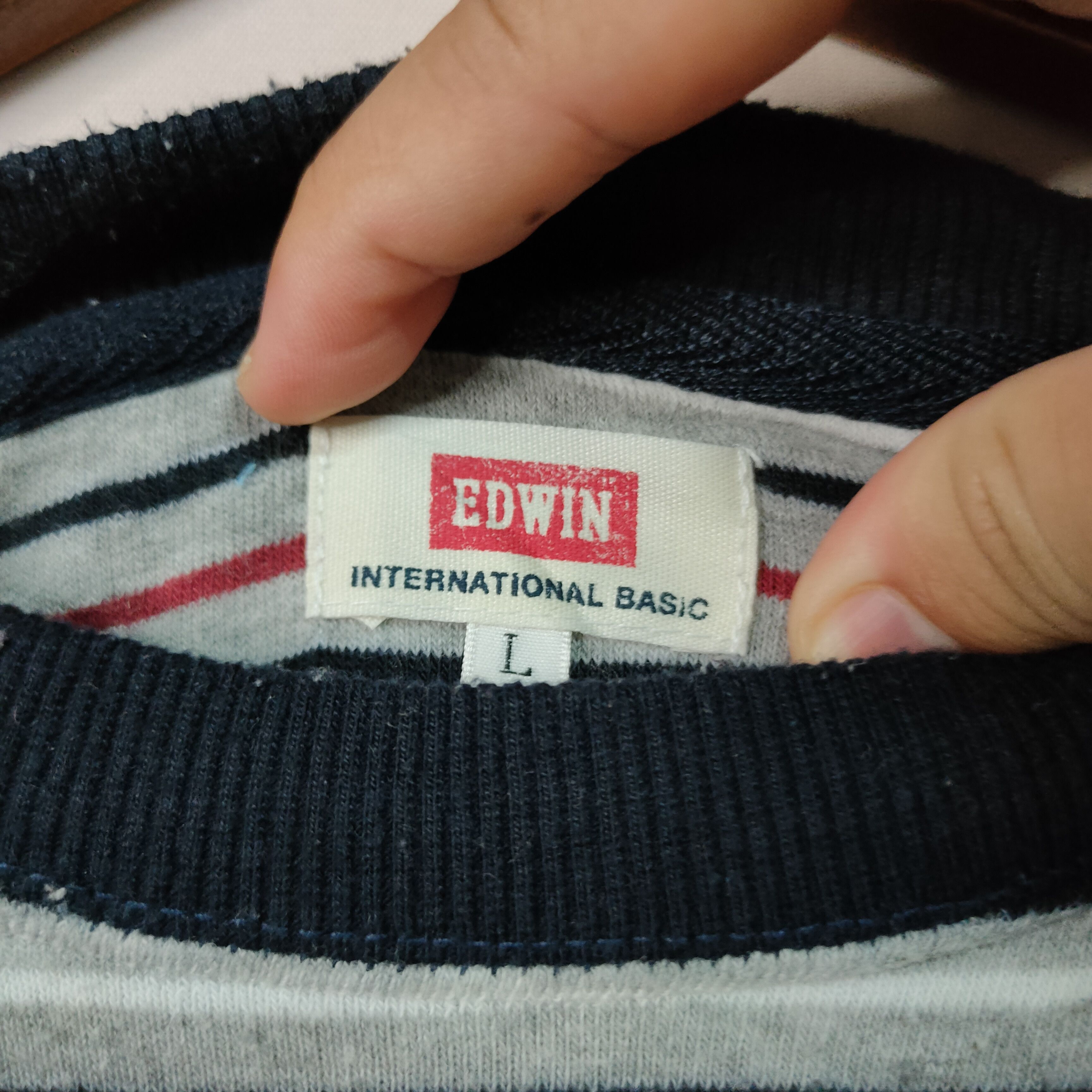 Edwin × Vintage VINTAGE EDWIN LONG SLEEVE SHIRT Size US L / EU 52-54 / 3 - 7 Thumbnail