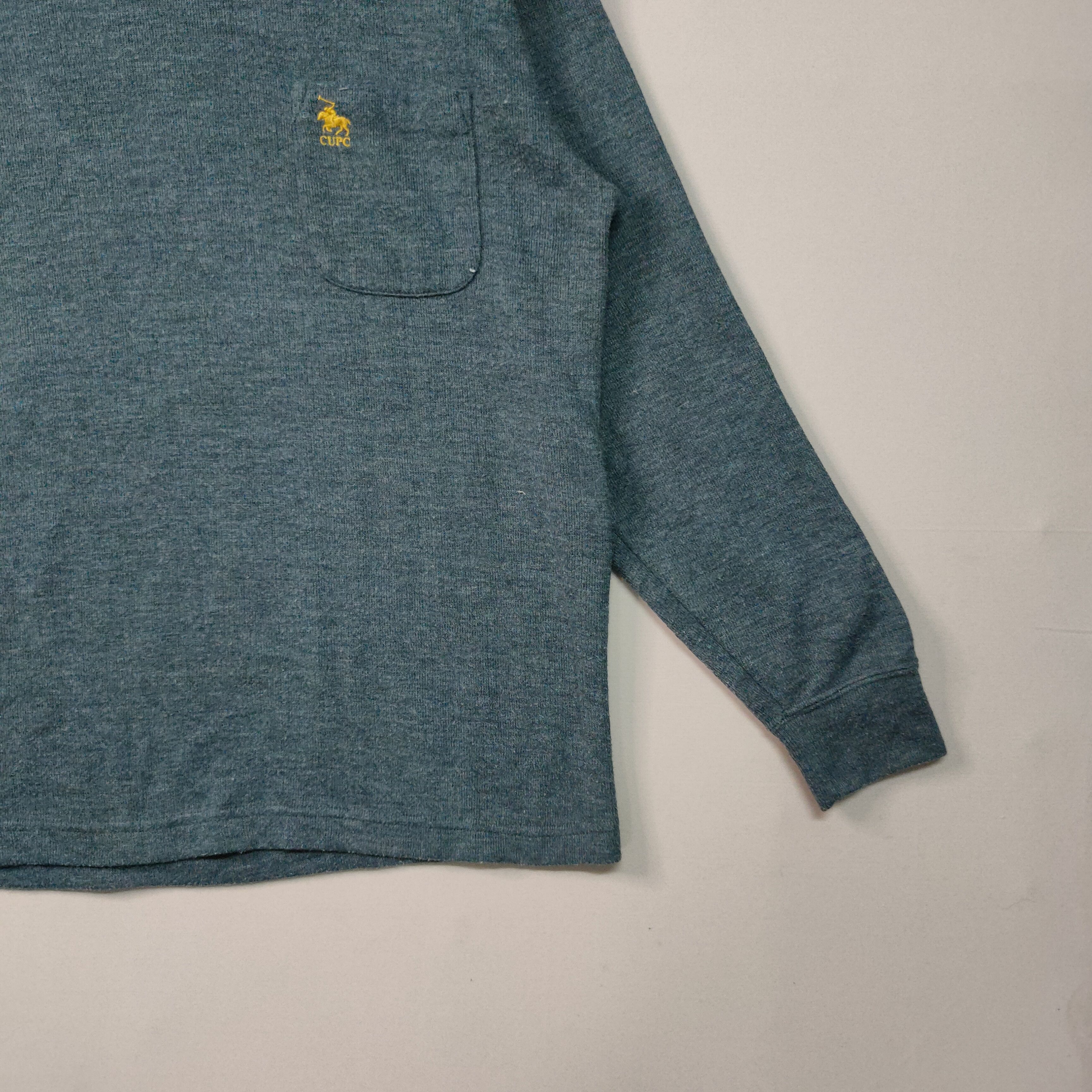 Cambridge Satchel Company VINTAGE CAMBRIDE UNIVERSITY SMALL LOGO TURTLE NECK SHIRTS Size US M / EU 48-50 / 2 - 7 Thumbnail