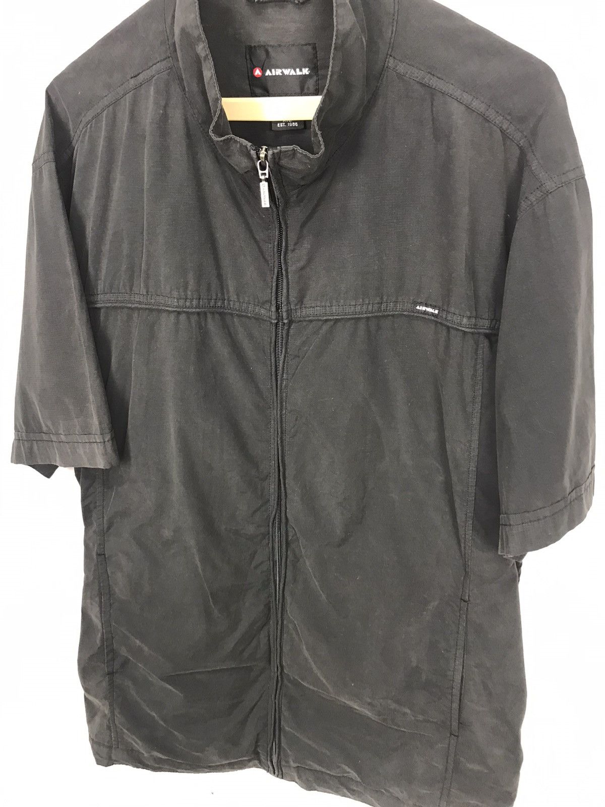 Airwalk Airwalk zipper shirt shorts sleeve Size US M / EU 48-50 / 2 - 5 Thumbnail