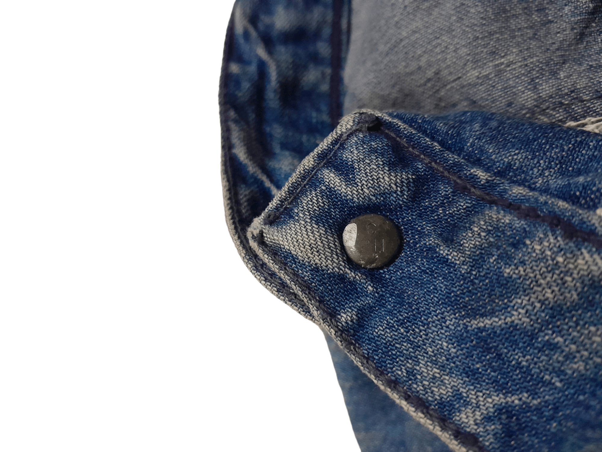 Vintage × Wrangler 60/70s Wrangler Selvedge Denim Jacket (E866) Size L / US 10 / IT 46 - 6 Thumbnail