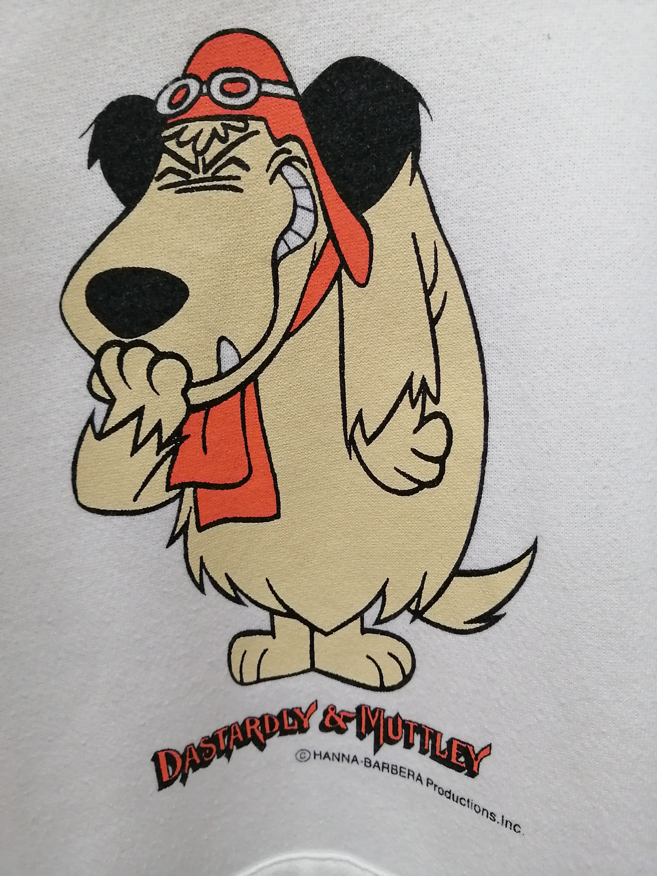 Vintage Vintage Dastardly & Muttley Hanna Barbera Hoodie Size US L / EU 52-54 / 3 - 3 Thumbnail