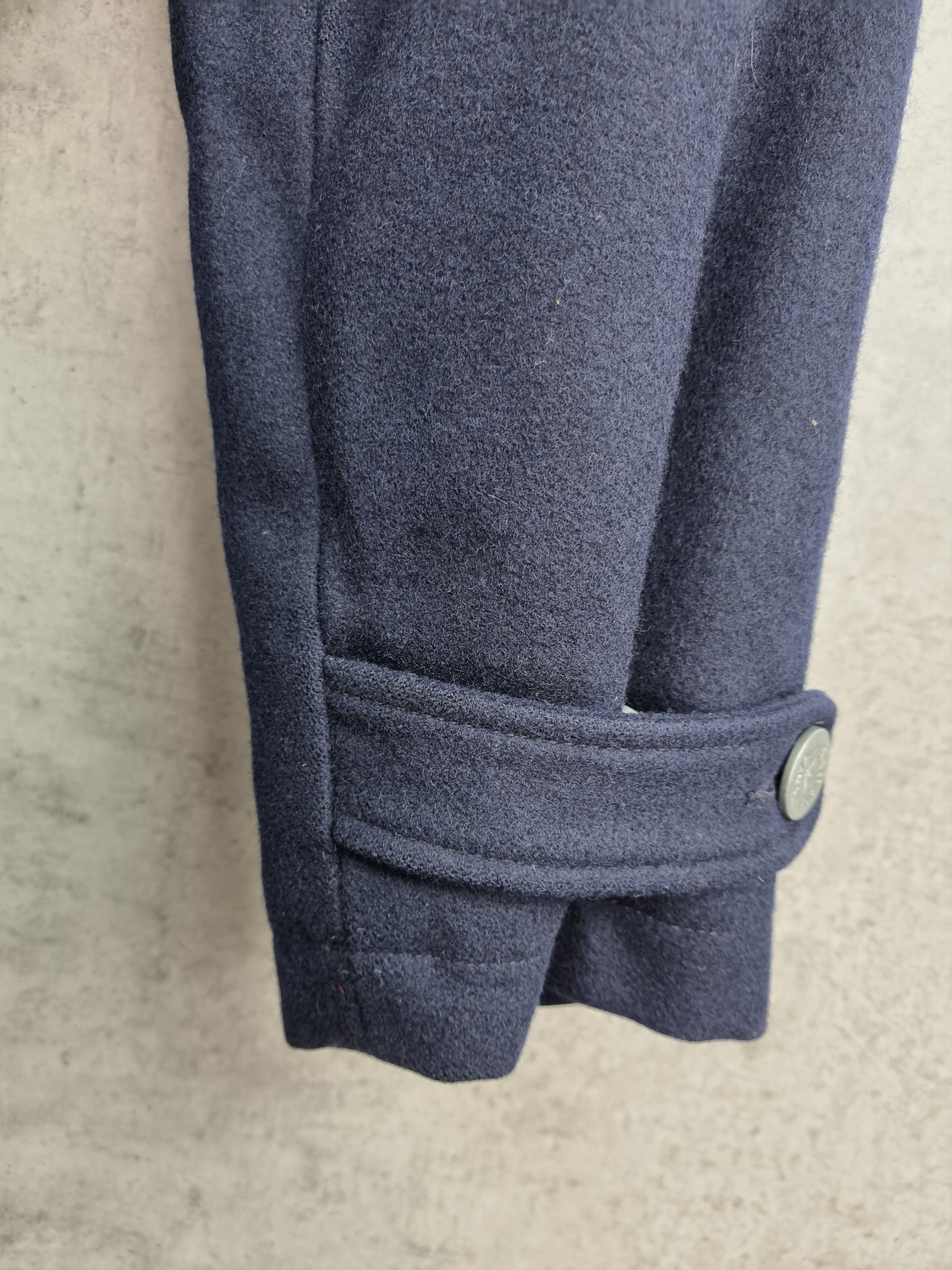 Armani × Giorgio Armani Rare 90s Armani Wool Military Navy Coat Size US L / EU 52-54 / 3 - 12 Thumbnail