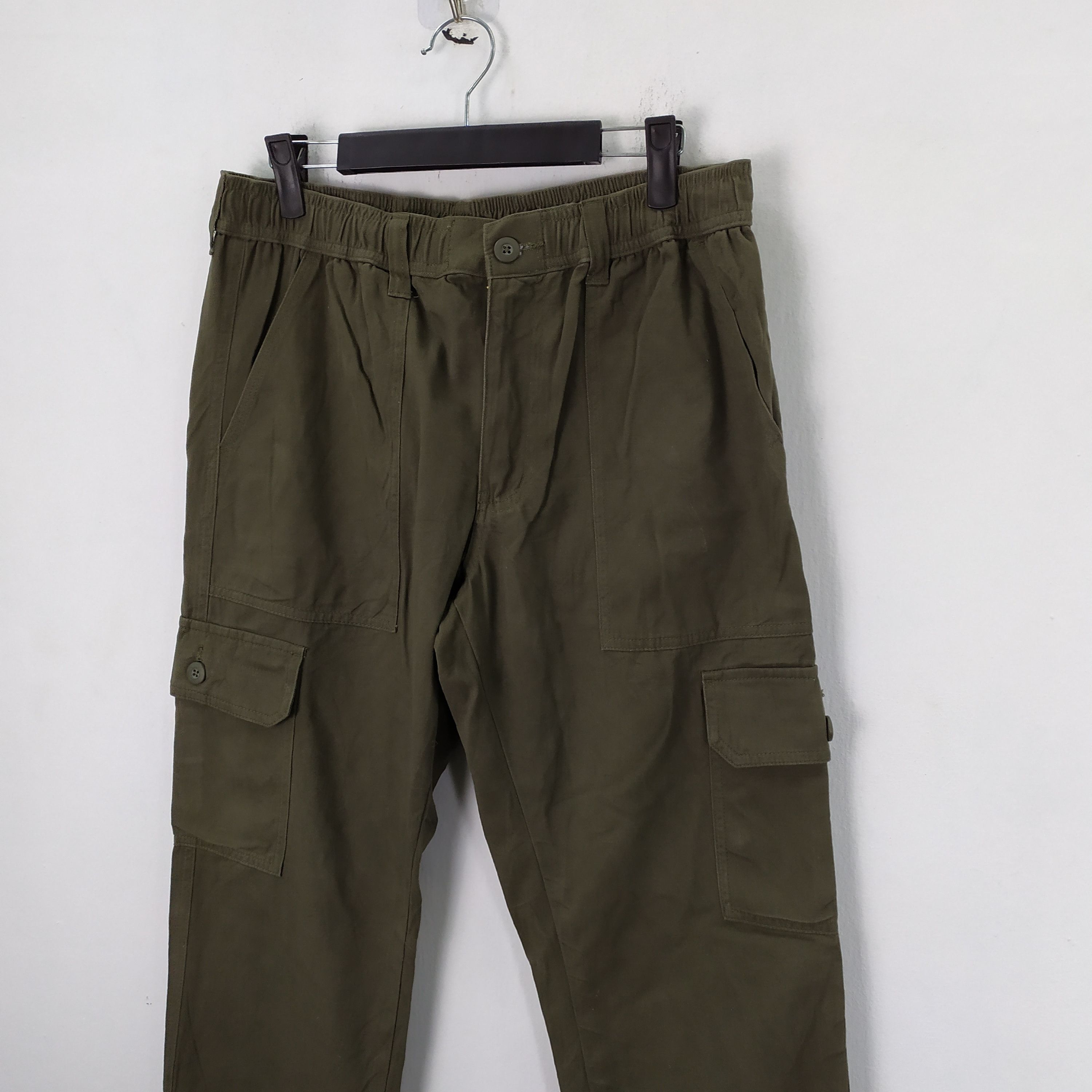 Japanese Brand JAPANESE SPRING WAIST CARGO PANTS Size US 30 / EU 46 - 6 Thumbnail