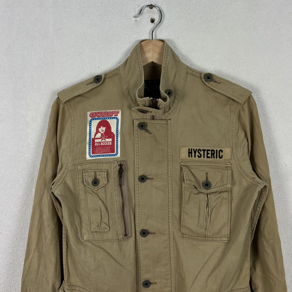 Hysteric Glamour HYSTERIC GLAMOUR PARACHUTE JACKET MULTI POCKET CARGO JACKET Size US M / EU 48-50 / 2 - 3 Thumbnail