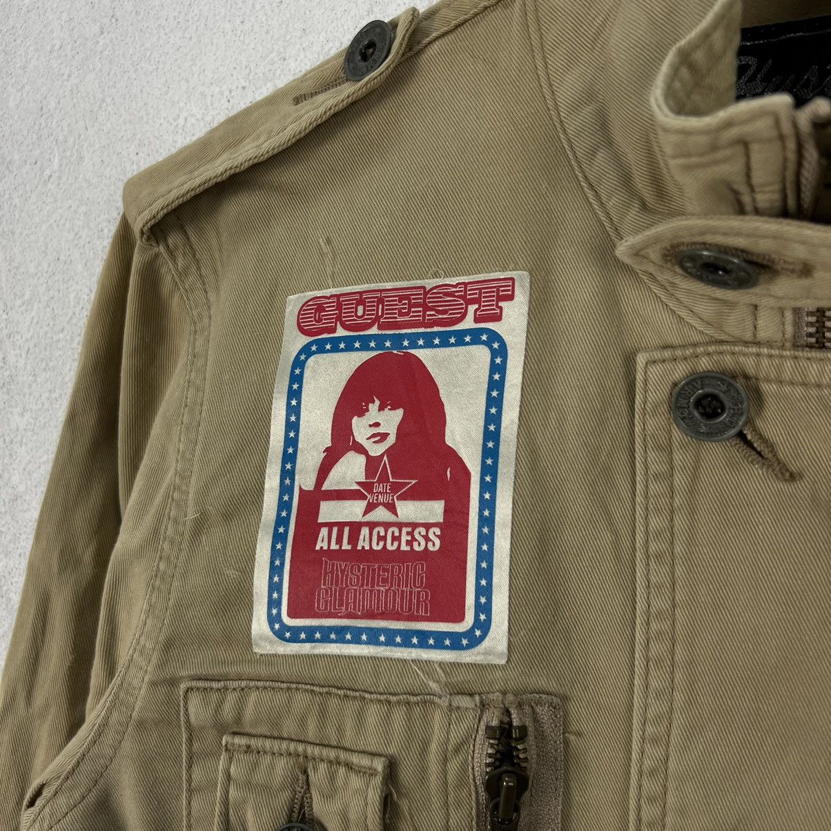 Hysteric Glamour HYSTERIC GLAMOUR PARACHUTE JACKET MULTI POCKET CARGO JACKET Size US M / EU 48-50 / 2 - 4 Thumbnail