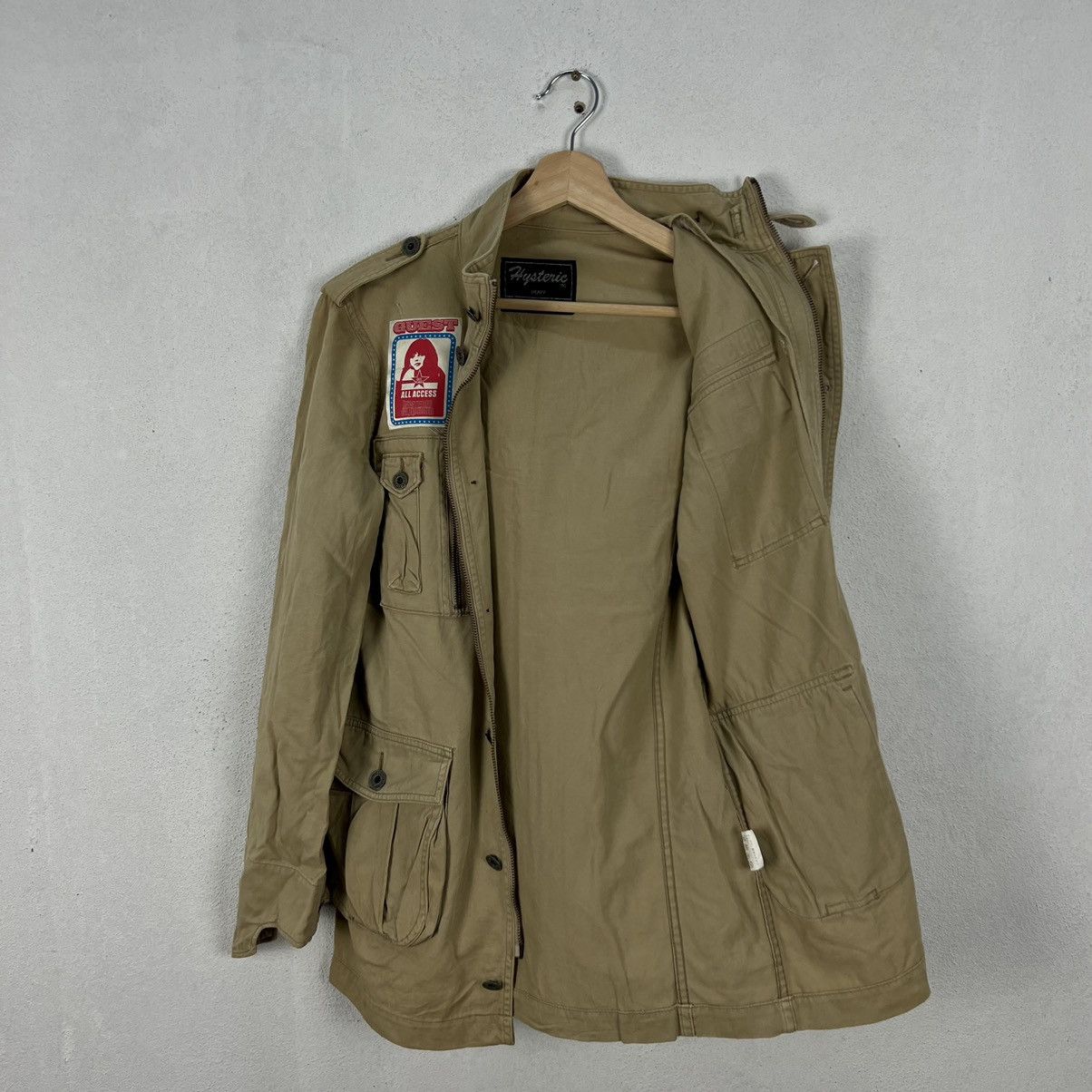 Hysteric Glamour HYSTERIC GLAMOUR PARACHUTE JACKET MULTI POCKET CARGO JACKET Size US M / EU 48-50 / 2 - 14 Thumbnail