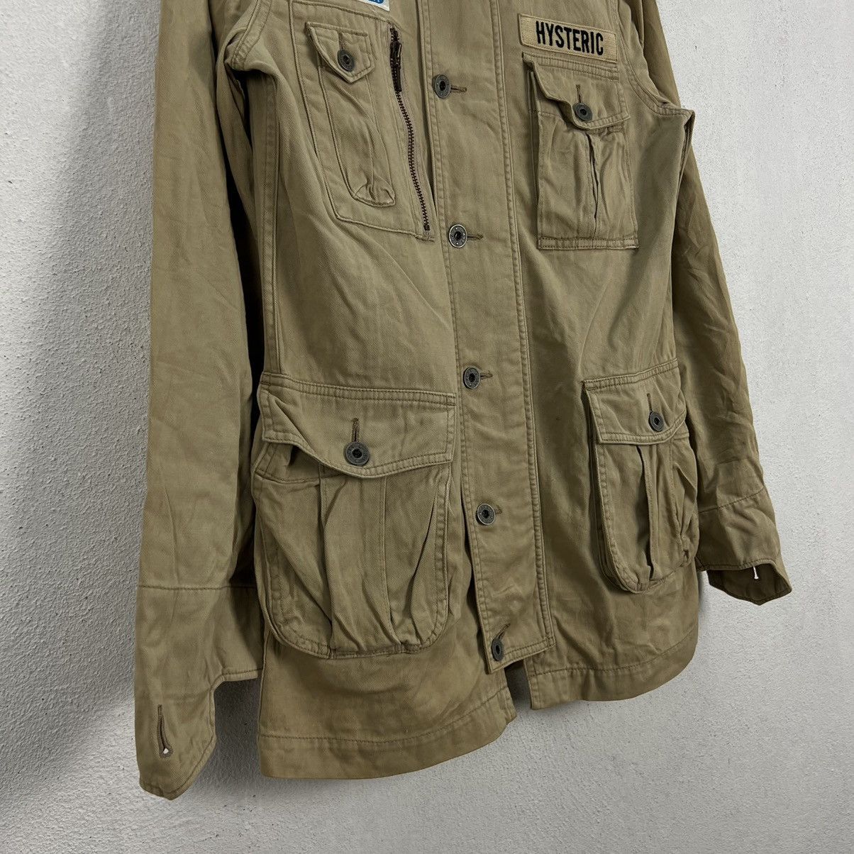 Hysteric Glamour HYSTERIC GLAMOUR PARACHUTE JACKET MULTI POCKET CARGO JACKET Size US M / EU 48-50 / 2 - 6 Thumbnail