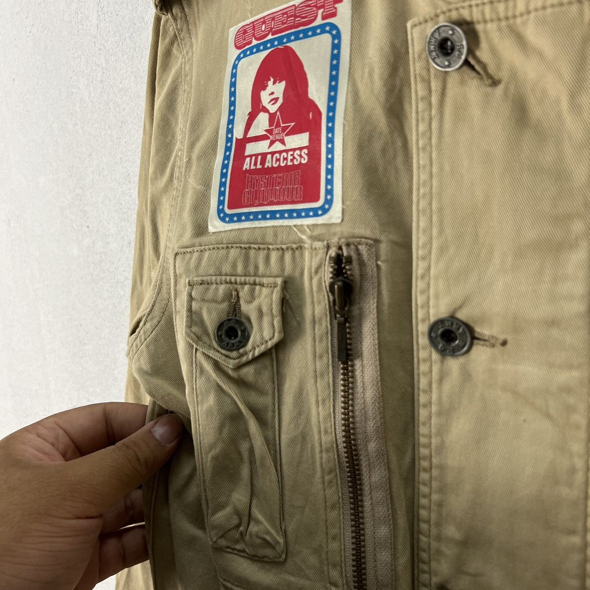 Hysteric Glamour HYSTERIC GLAMOUR PARACHUTE JACKET MULTI POCKET CARGO JACKET Size US M / EU 48-50 / 2 - 9 Thumbnail