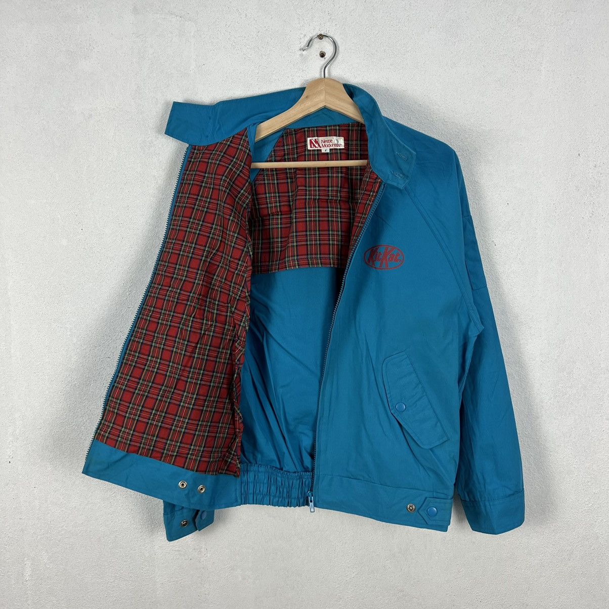 Japanese Brand VINTAGE NESTLE MACKINTOSH TARTAN DESIGN LINING WORKER WEAR Size US M / EU 48-50 / 2 - 8 Thumbnail