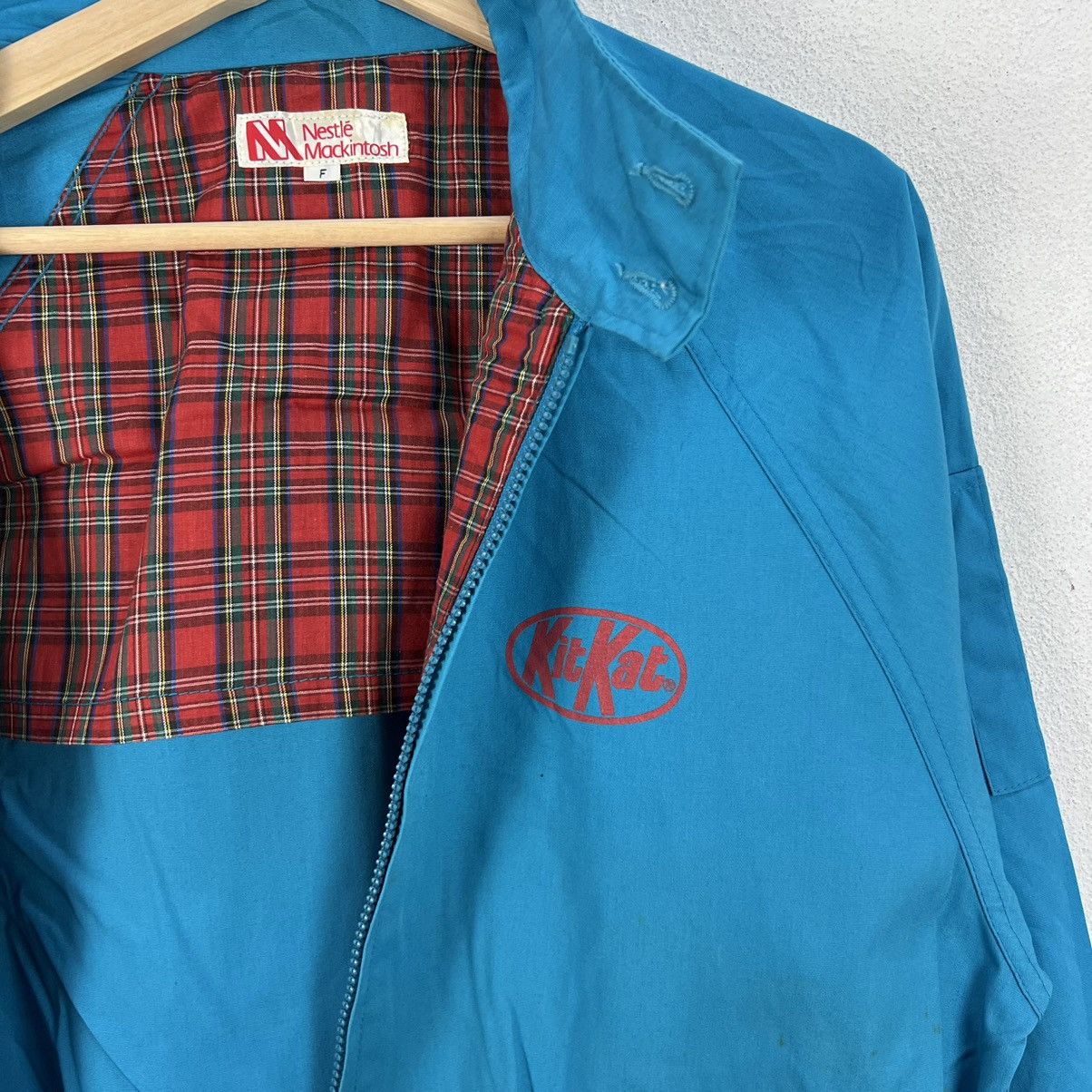 Japanese Brand VINTAGE NESTLE MACKINTOSH TARTAN DESIGN LINING WORKER WEAR Size US M / EU 48-50 / 2 - 10 Thumbnail