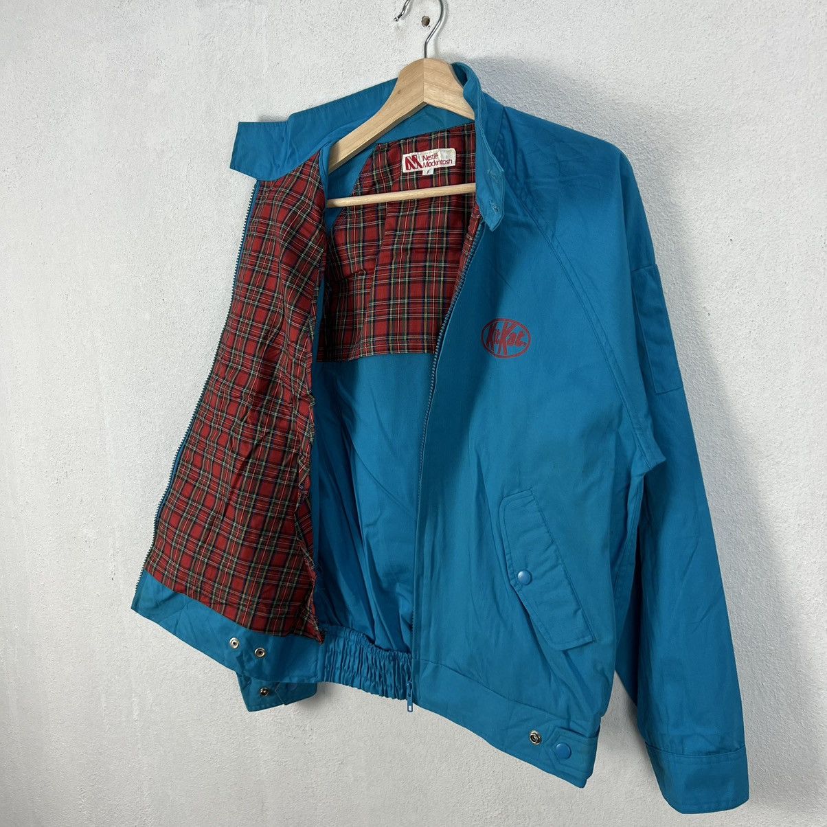 Japanese Brand VINTAGE NESTLE MACKINTOSH TARTAN DESIGN LINING WORKER WEAR Size US M / EU 48-50 / 2 - 9 Thumbnail