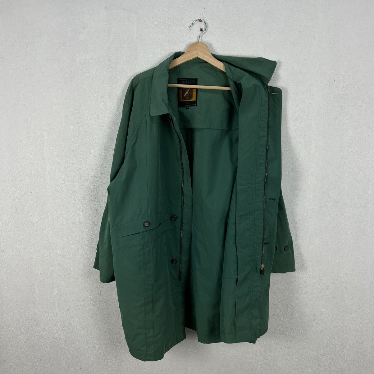Japanese Brand VINTAGE COTE D’AZUR LONG JACKET INSPIRED BY ISSEY MIYAKE Size US M / EU 48-50 / 2 - 11 Thumbnail