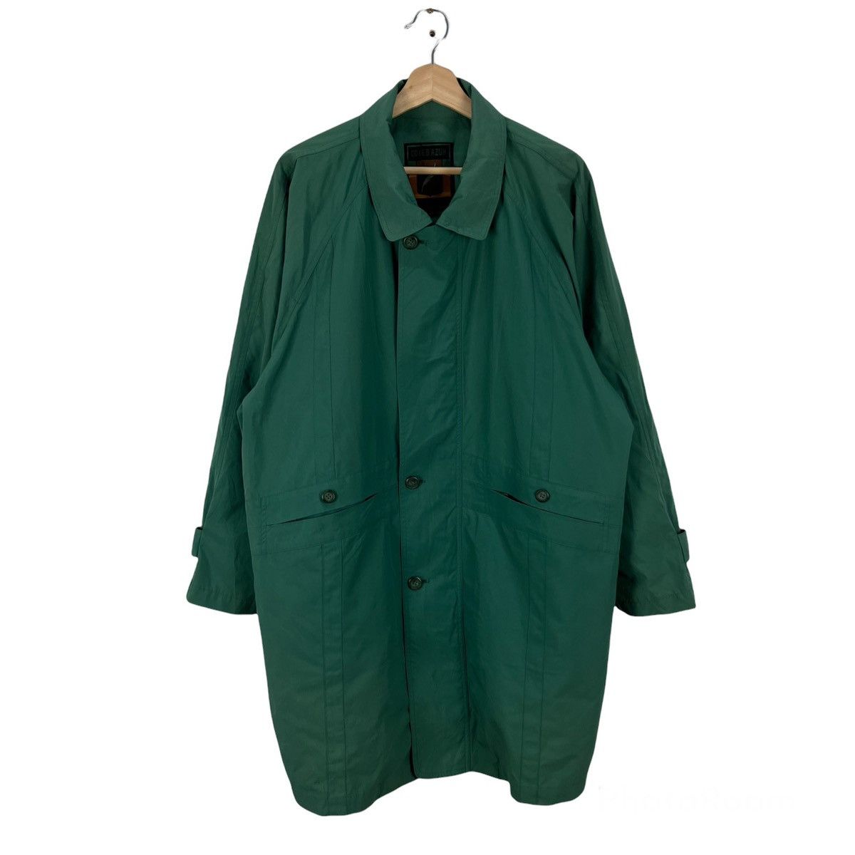 Japanese Brand VINTAGE COTE D’AZUR LONG JACKET INSPIRED BY ISSEY MIYAKE Size US M / EU 48-50 / 2 - 1 Thumbnail