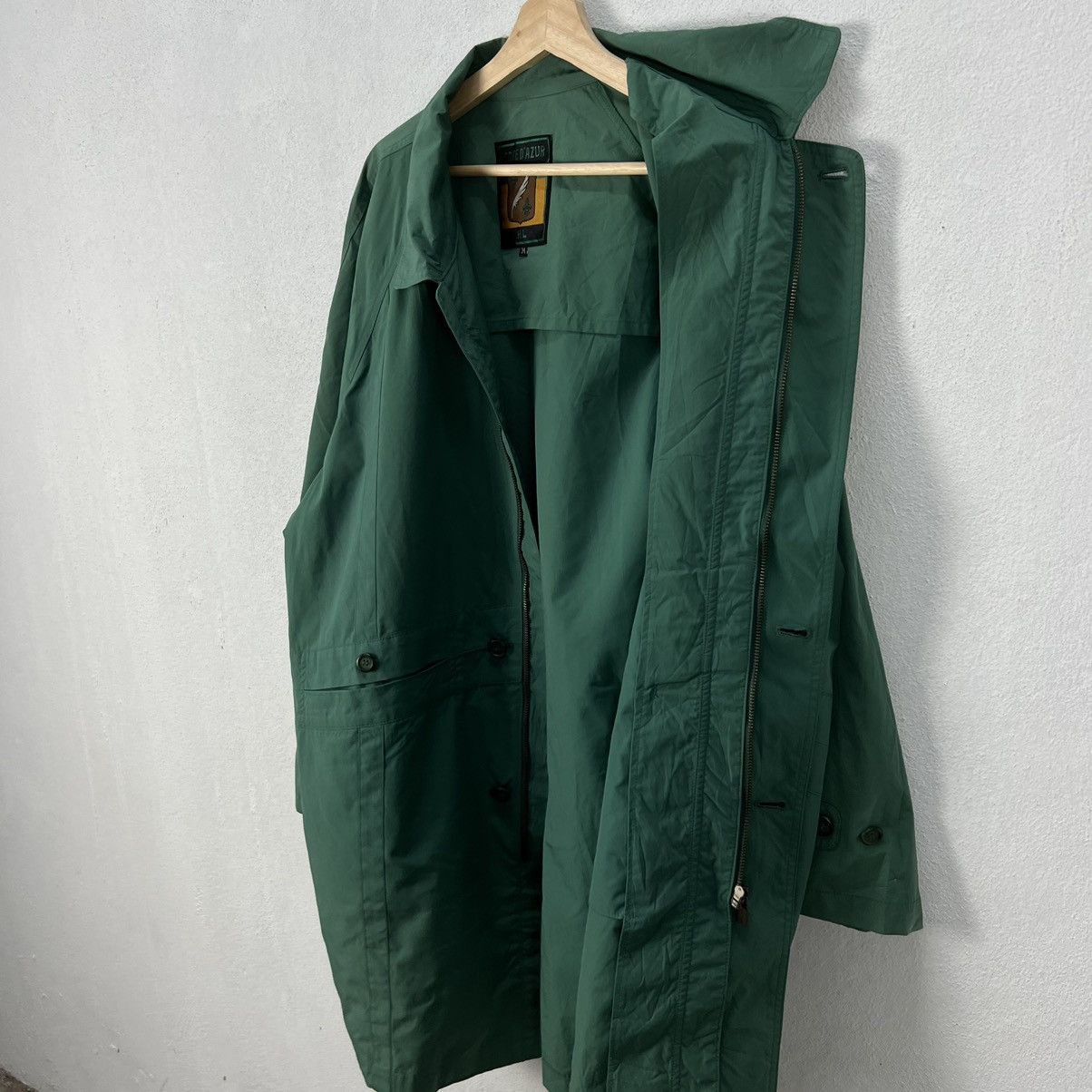 Japanese Brand VINTAGE COTE D’AZUR LONG JACKET INSPIRED BY ISSEY MIYAKE Size US M / EU 48-50 / 2 - 12 Thumbnail