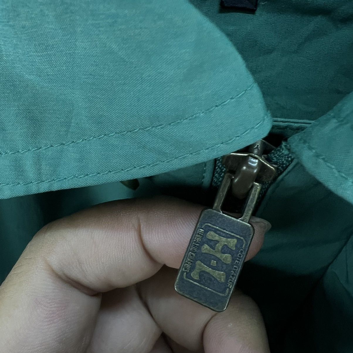 Japanese Brand VINTAGE COTE D’AZUR LONG JACKET INSPIRED BY ISSEY MIYAKE Size US M / EU 48-50 / 2 - 10 Thumbnail