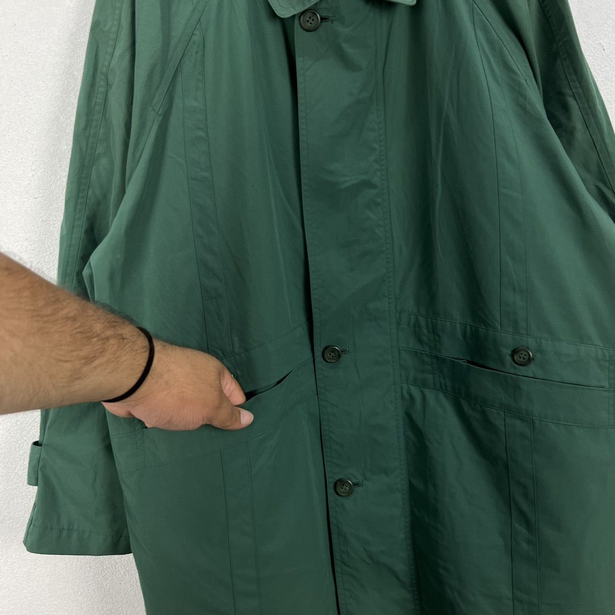 Japanese Brand VINTAGE COTE D’AZUR LONG JACKET INSPIRED BY ISSEY MIYAKE Size US M / EU 48-50 / 2 - 5 Thumbnail