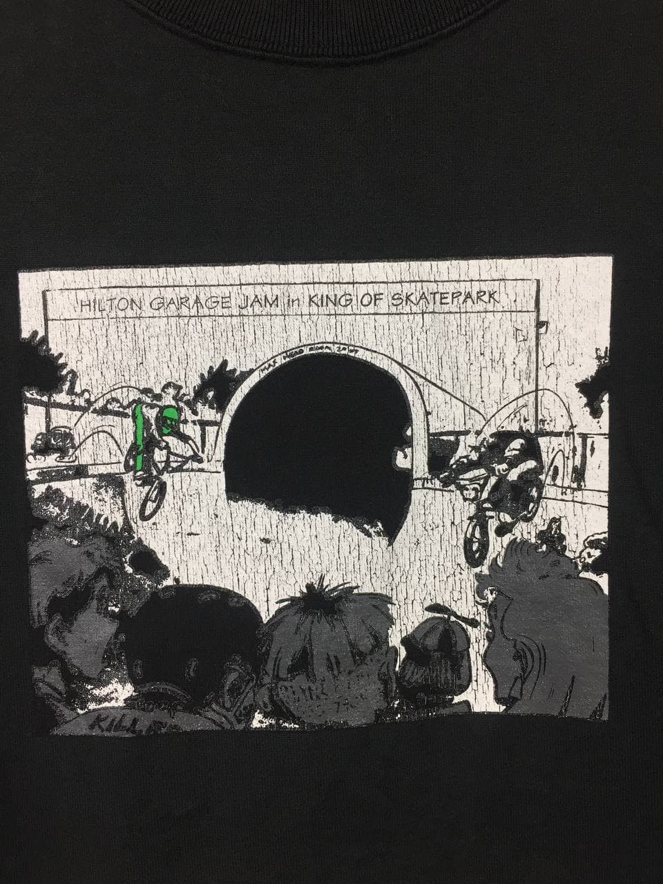 Japanese Brand Hilton Garage Jam Skatepark Streetwear Skate Tees Size US L / EU 52-54 / 3 - 3 Thumbnail