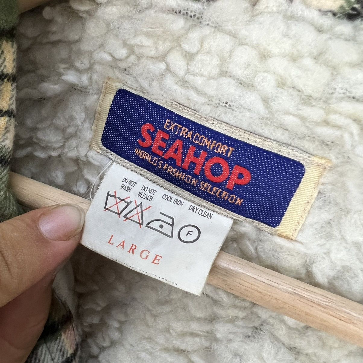 Flannel VINTAGE SEAHOP WORLD’S FASHION COLLECTION FLANNEL JACKET Size US L / EU 52-54 / 3 - 15 Thumbnail
