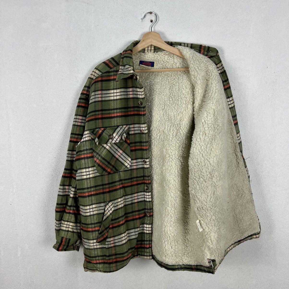 Flannel VINTAGE SEAHOP WORLD’S FASHION COLLECTION FLANNEL JACKET Size US L / EU 52-54 / 3 - 12 Thumbnail