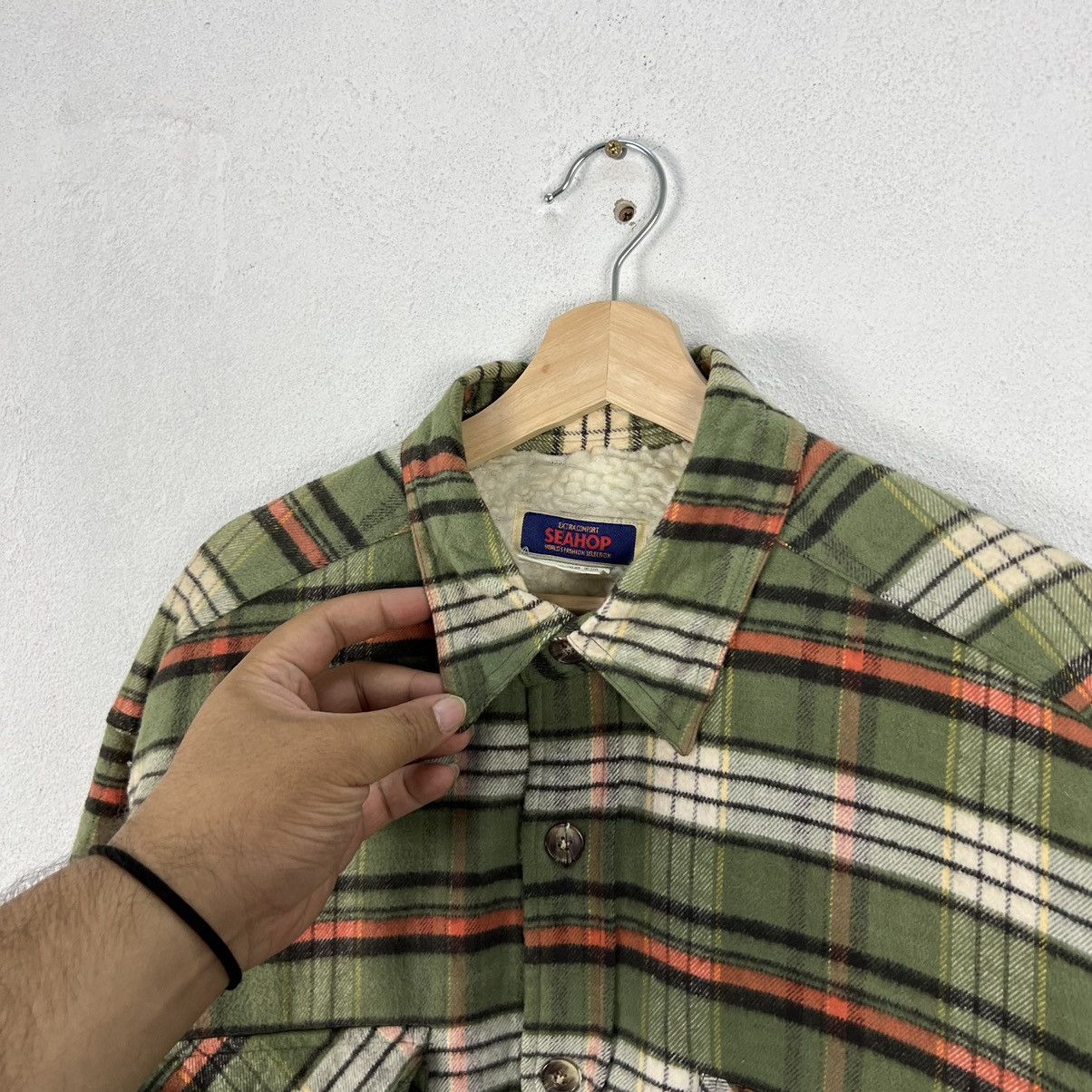 Flannel VINTAGE SEAHOP WORLD’S FASHION COLLECTION FLANNEL JACKET Size US L / EU 52-54 / 3 - 8 Thumbnail