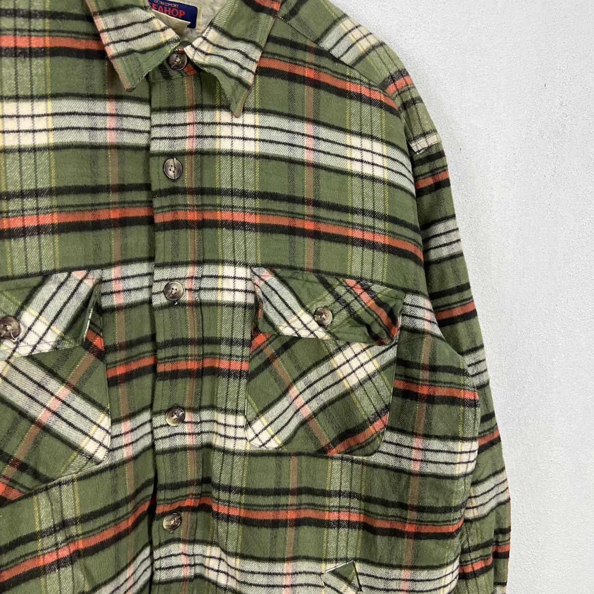 Flannel VINTAGE SEAHOP WORLD’S FASHION COLLECTION FLANNEL JACKET Size US L / EU 52-54 / 3 - 5 Thumbnail